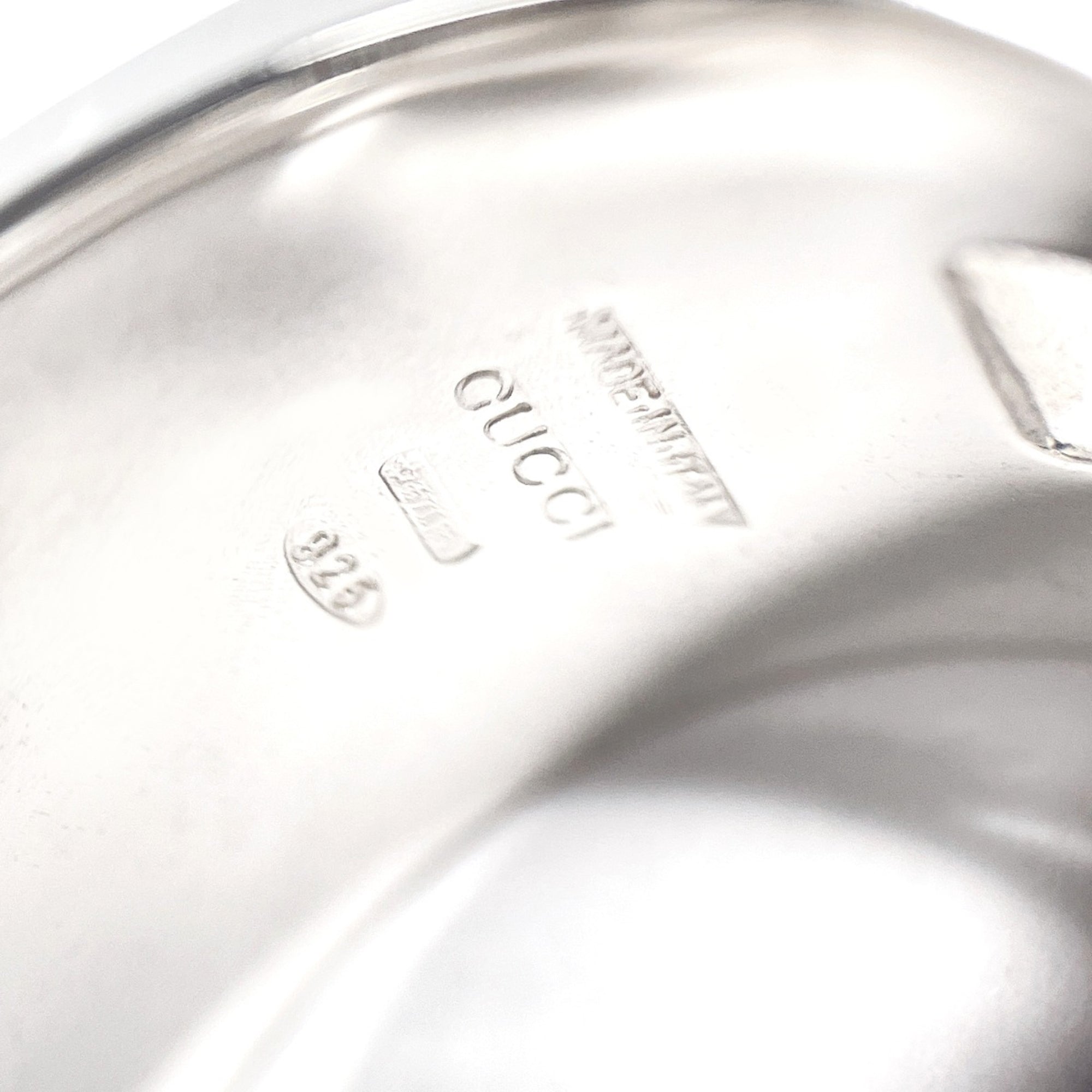 Gucci Silver Silver 925 Band Ring (Pre-Owned)