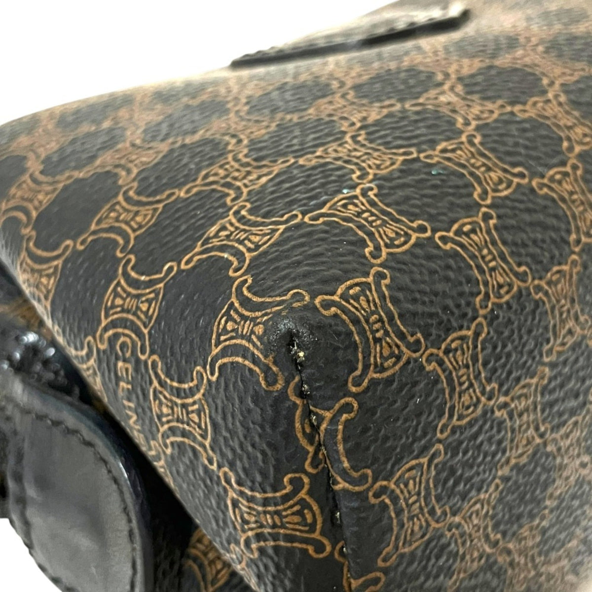 Celine Black Brown Handbag Pouch (Pre-Owned)