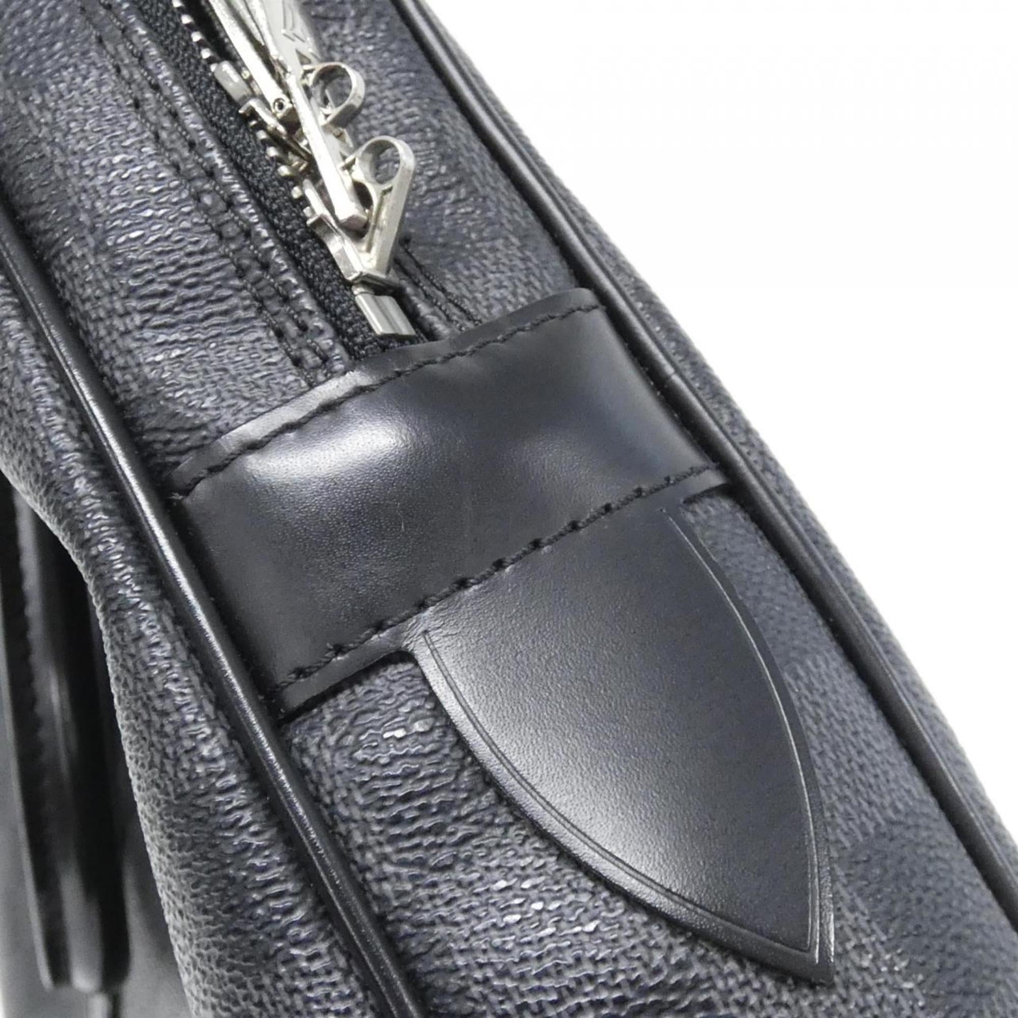 Louis Vuitton Graphite Coated Canvas Handbag (Pre-Owned)