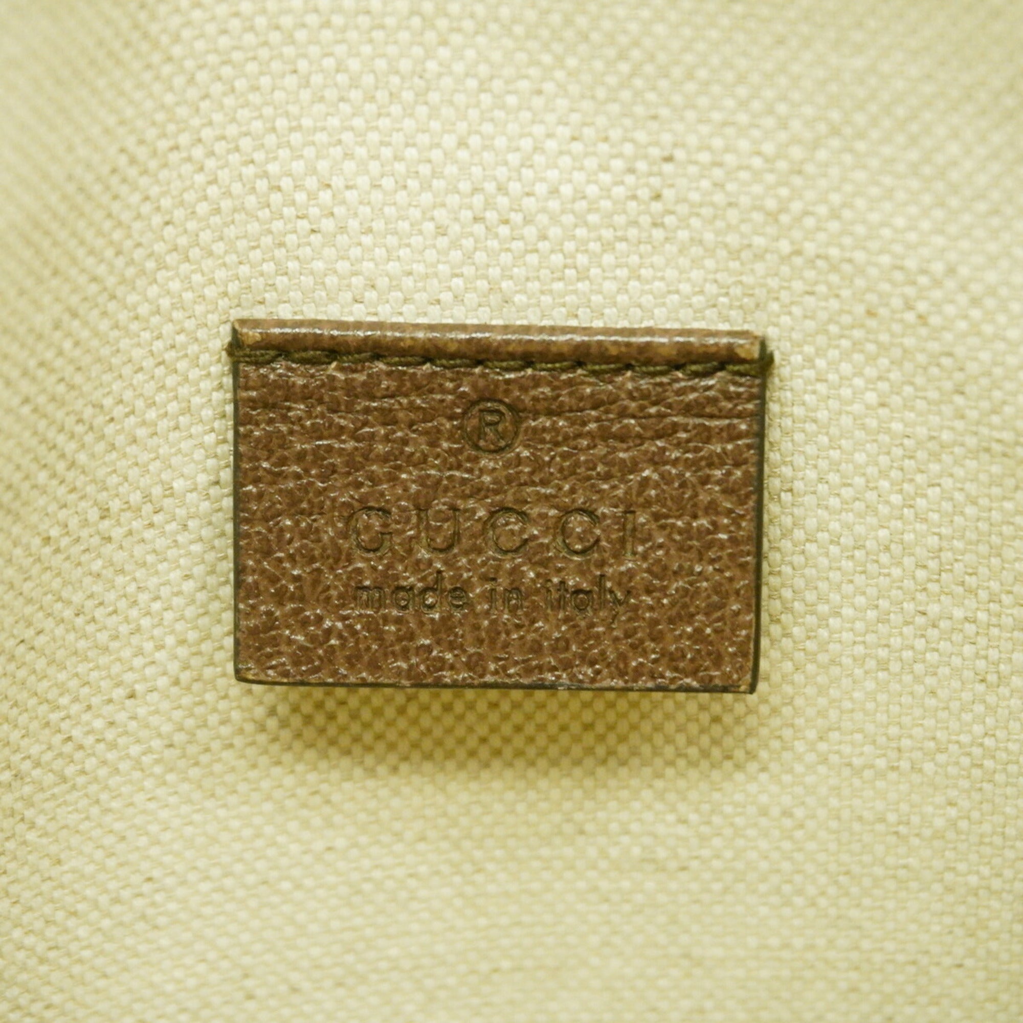 Gucci Beige Pvc Shoulder Bag (Pre-Owned)