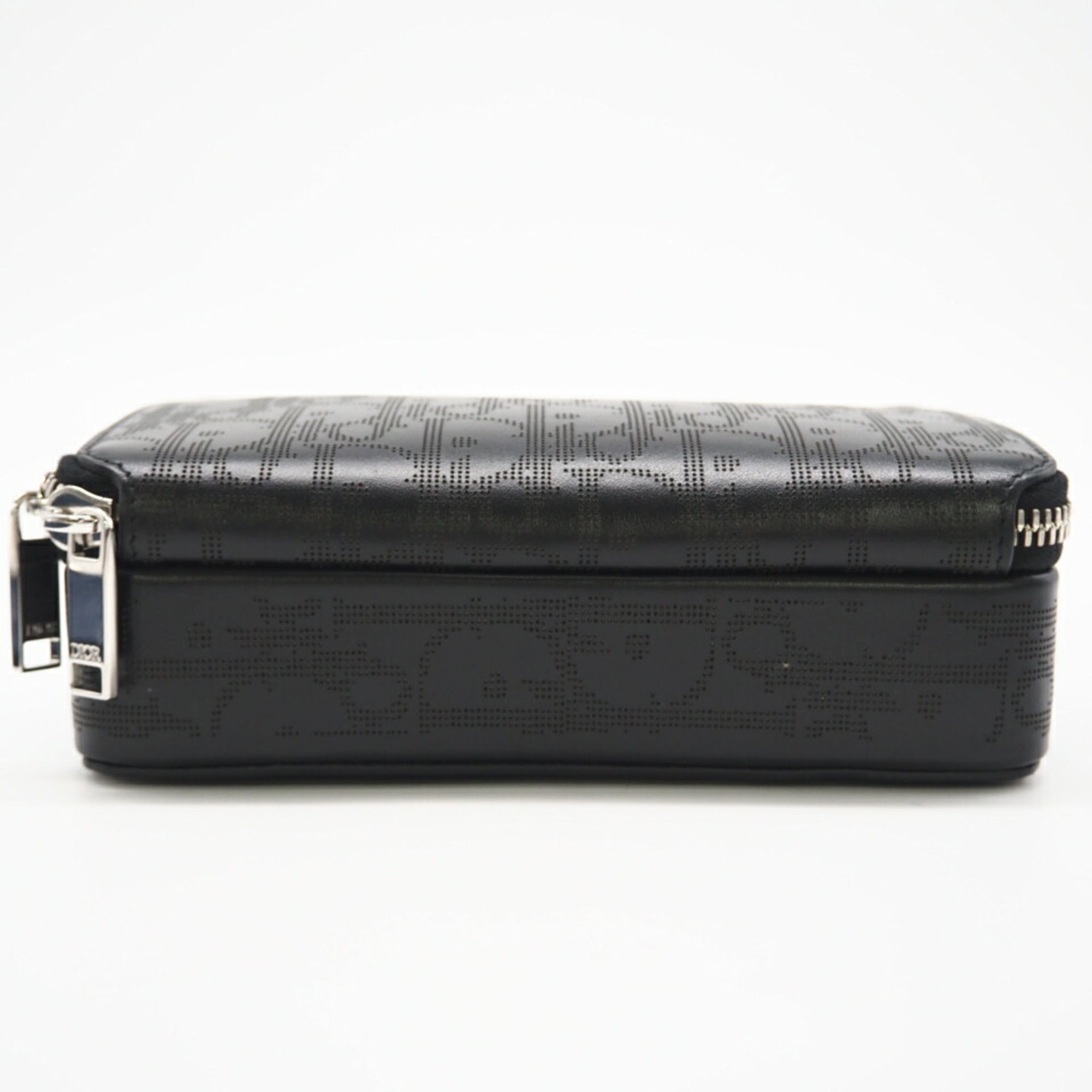 Christian Dior Black Leather Shoulder Bag (Pre-Owned)