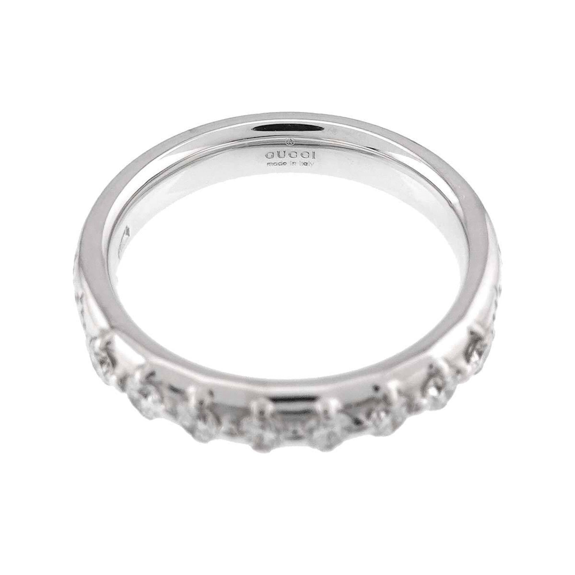 Gucci White Gold (18K) Band Ring (Pre-Owned)
