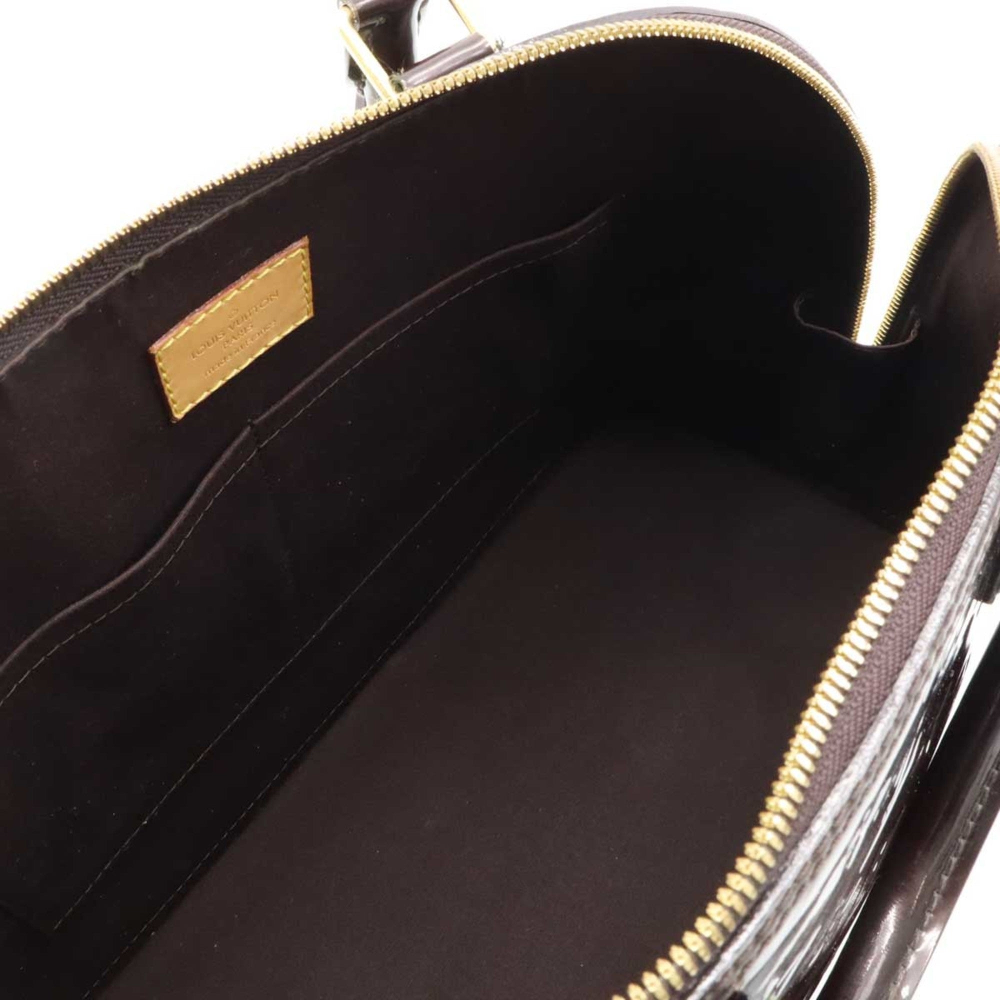 Louis Vuitton Amarante Monogram Vernis Handbag (Pre-Owned)