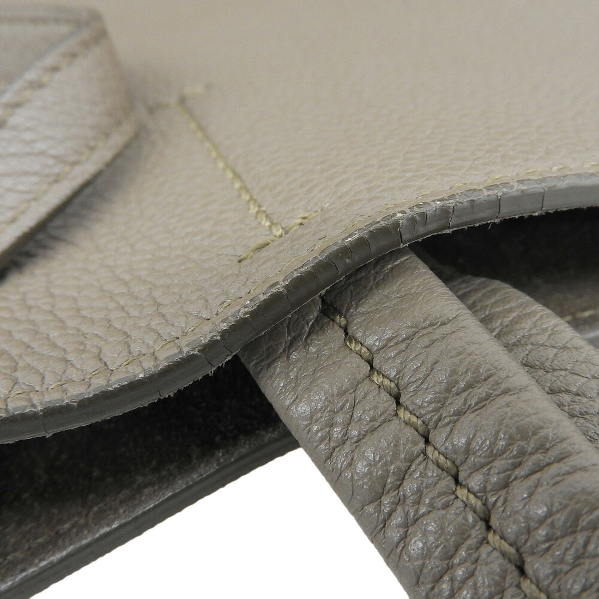 Celine Gray Leather Tote Bag (Pre-Owned)