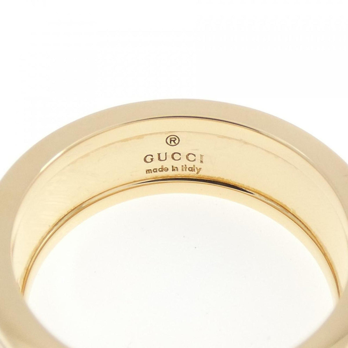 Gucci Yellow Gold (18K) Band Ring (Pre-Owned)