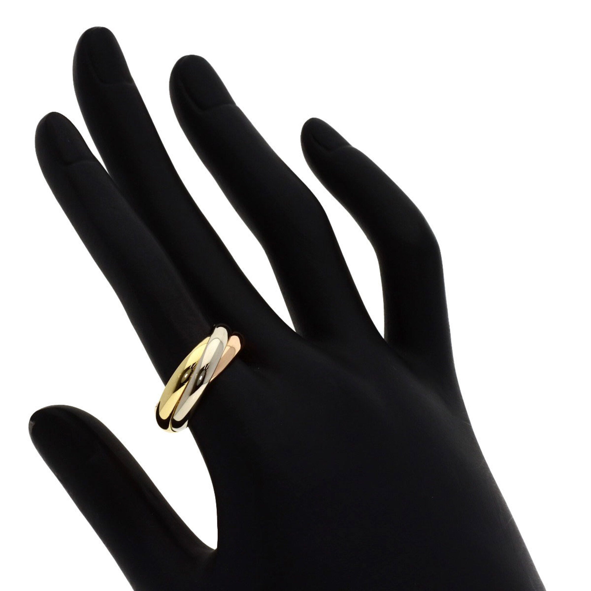 Cartier Yellow Gold (18K) Pink Gold (18K) White Gold (18K) Band Ring (Pre-Owned)