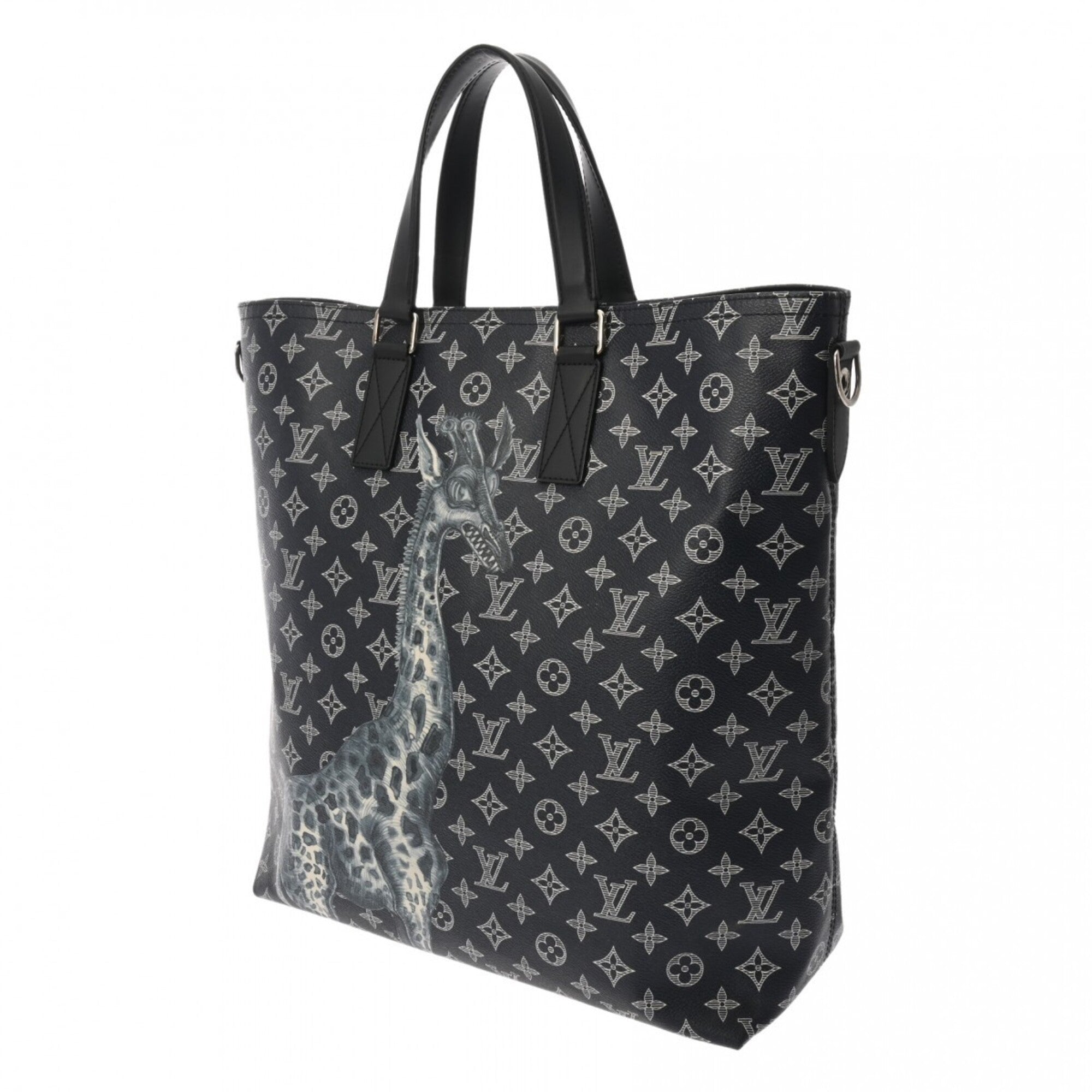 Louis Vuitton Navy Monogram Tote Bag (Pre-Owned)