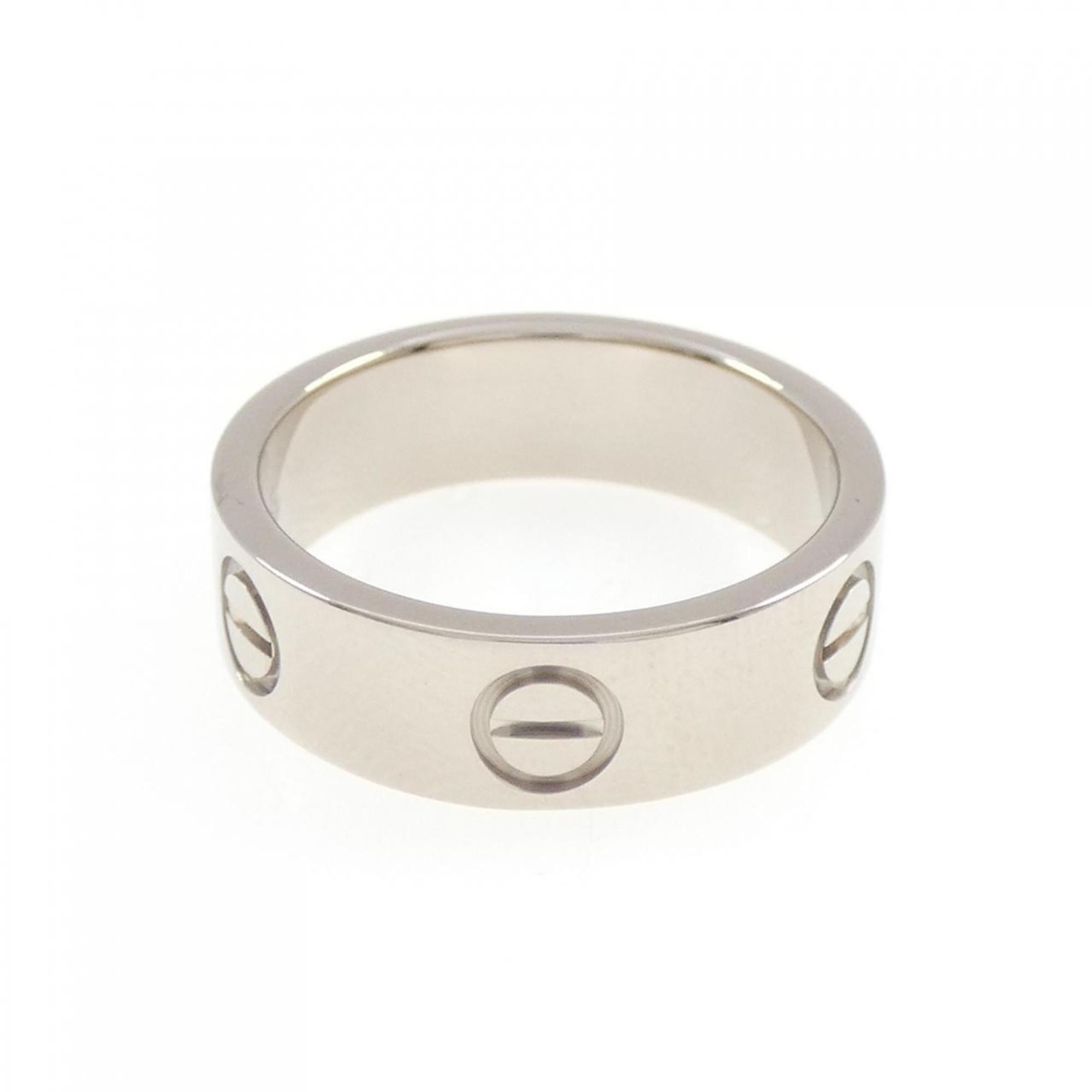 Cartier White Gold White Gold (18K) Band Ring (Pre-Owned)