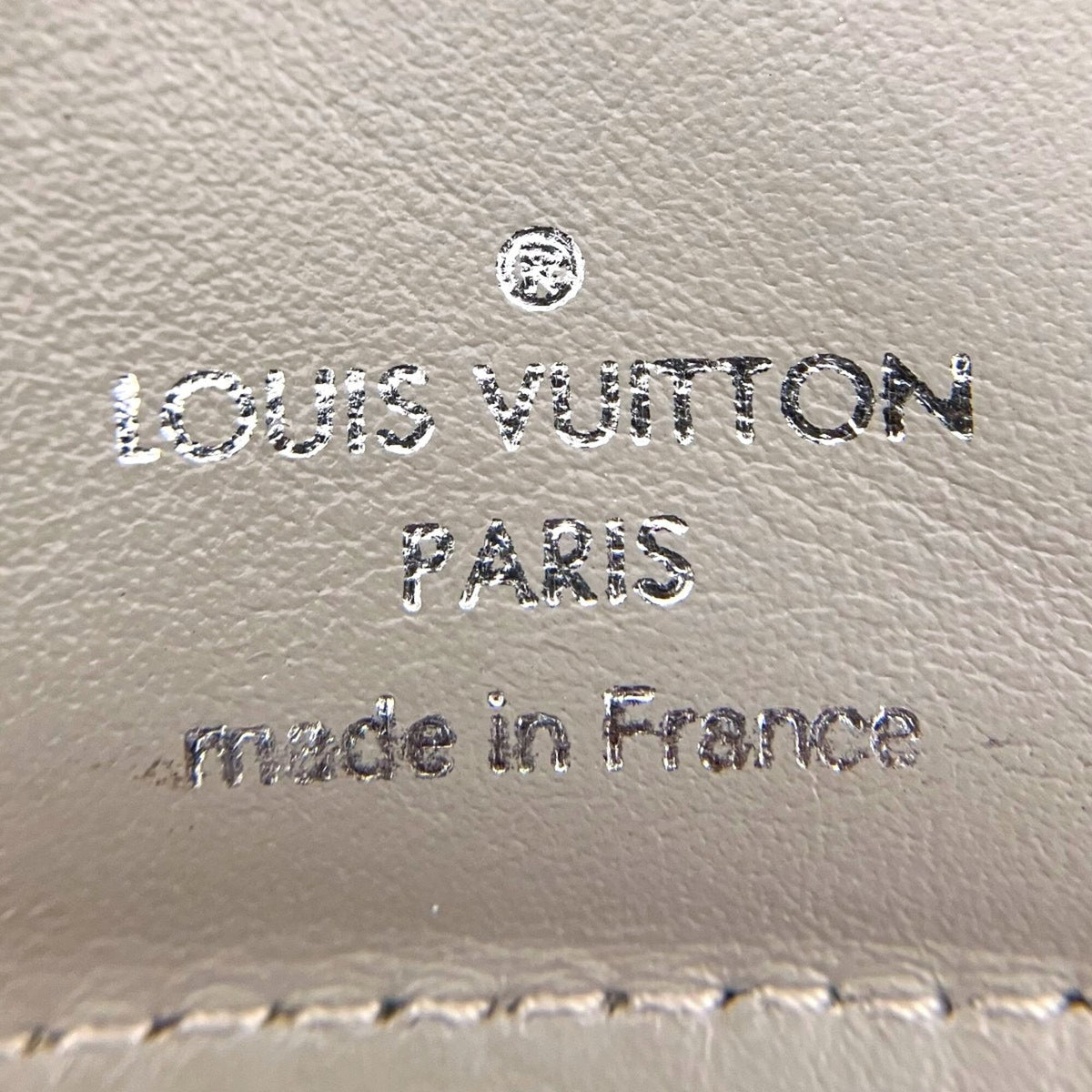 Louis Vuitton Mahina Grayish Leather Wallet (Bi-Fold) (Pre-Owned)