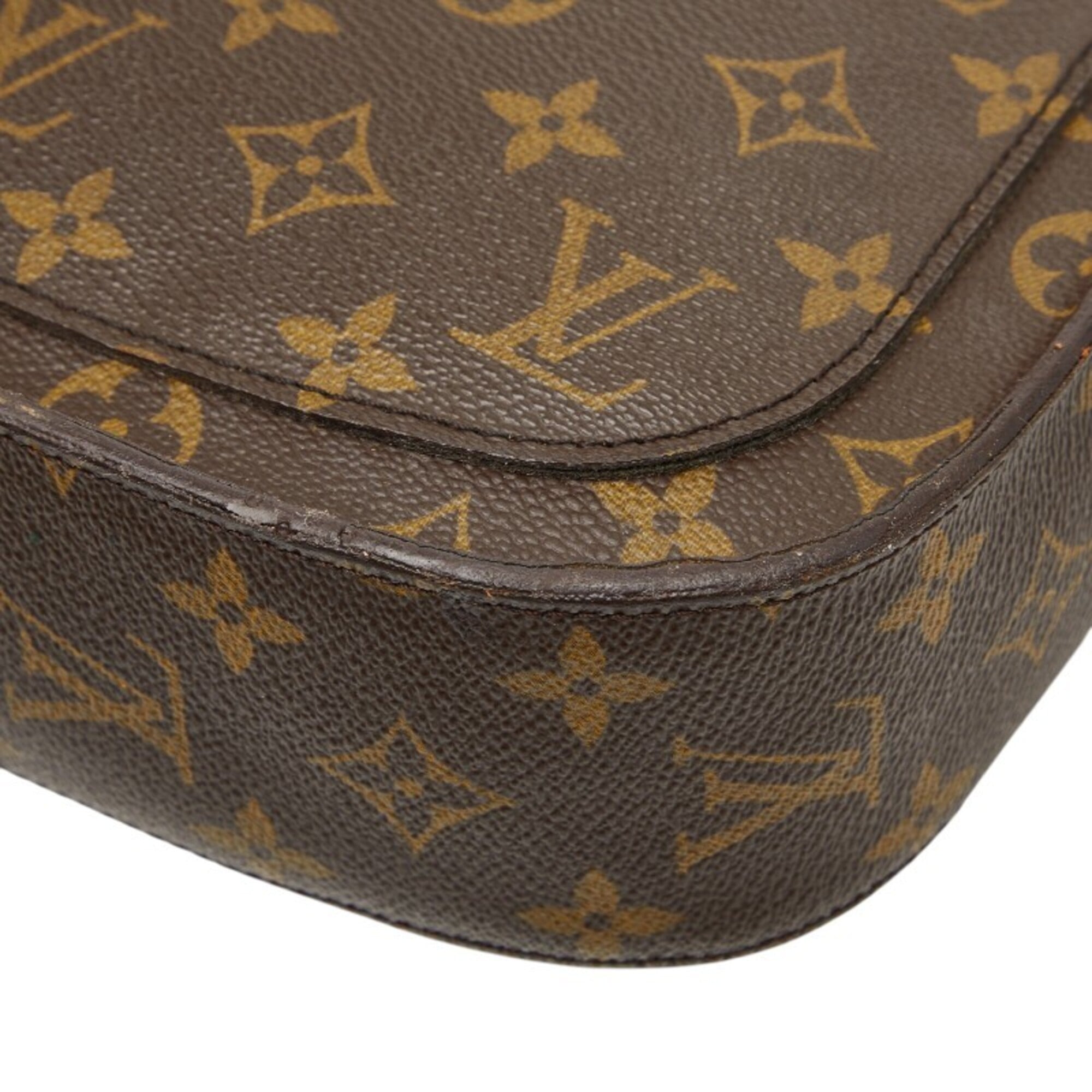 Louis Vuitton Monogram Brown Pvc Leather Shoulder Bag (Pre-Owned)