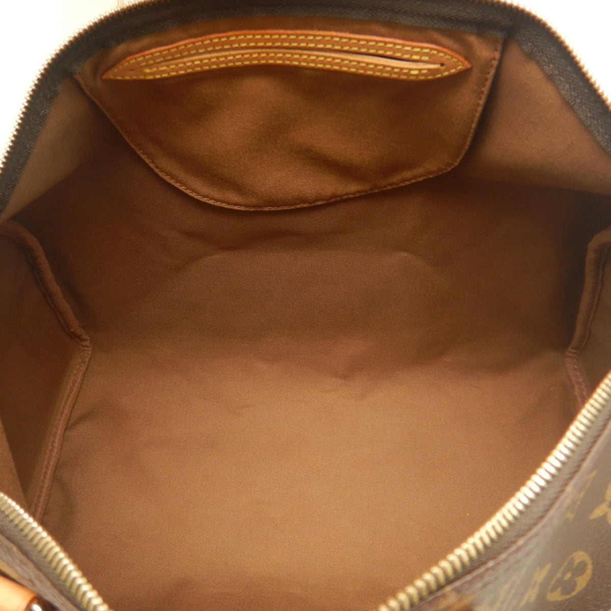 Louis Vuitton Brown Monogram Canvas Boston Bag Handbag (Pre-Owned)