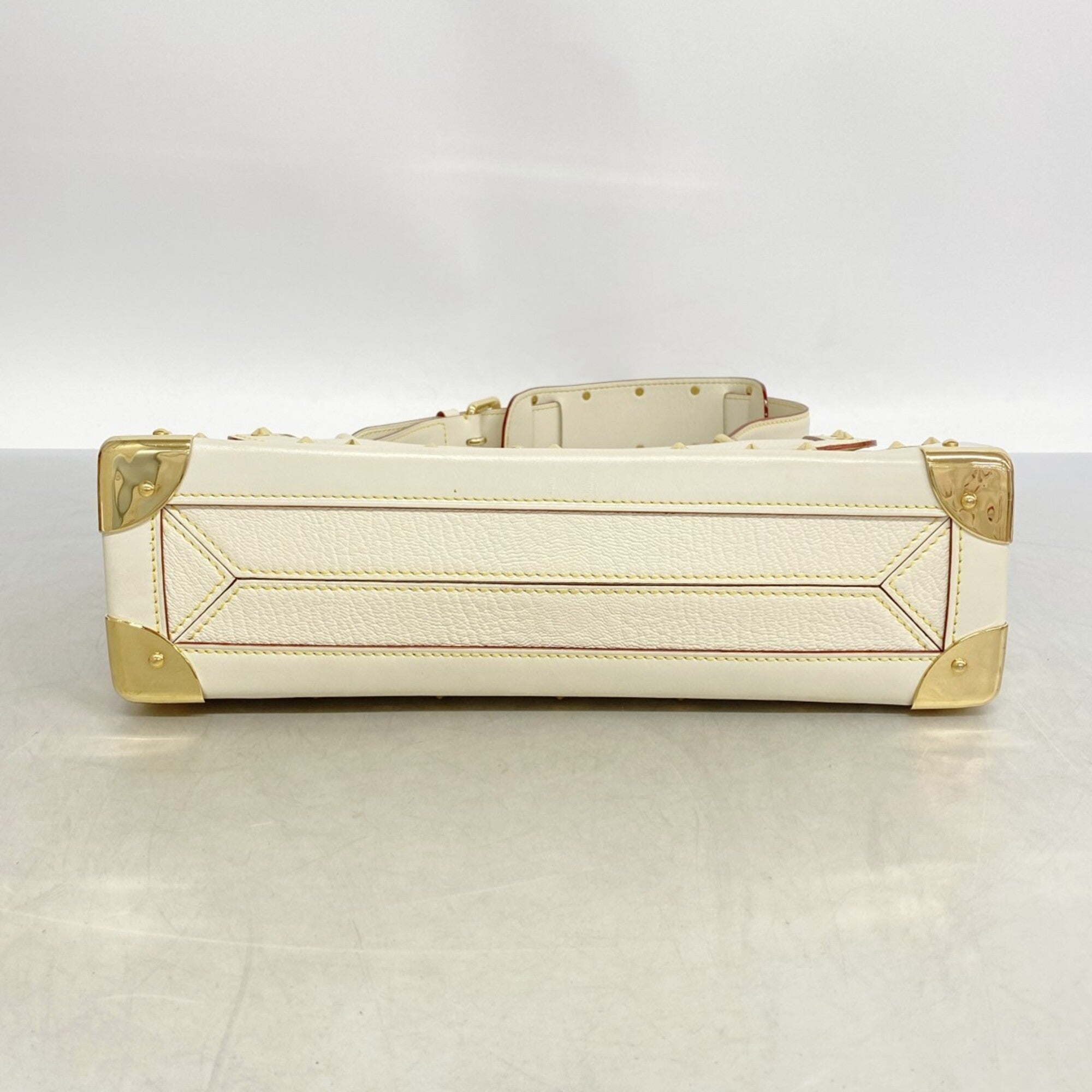 Louis Vuitton Blanc Shoulder Bag (Pre-Owned)