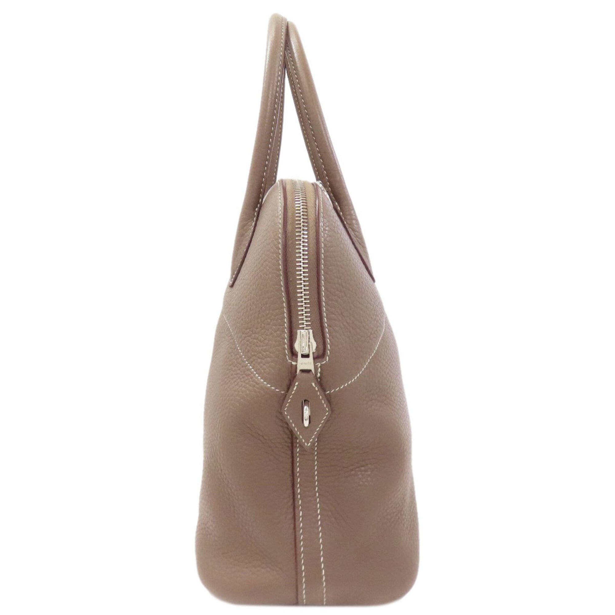 Hermes Bolide Etoupe Gray Handbag (Pre-Owned)