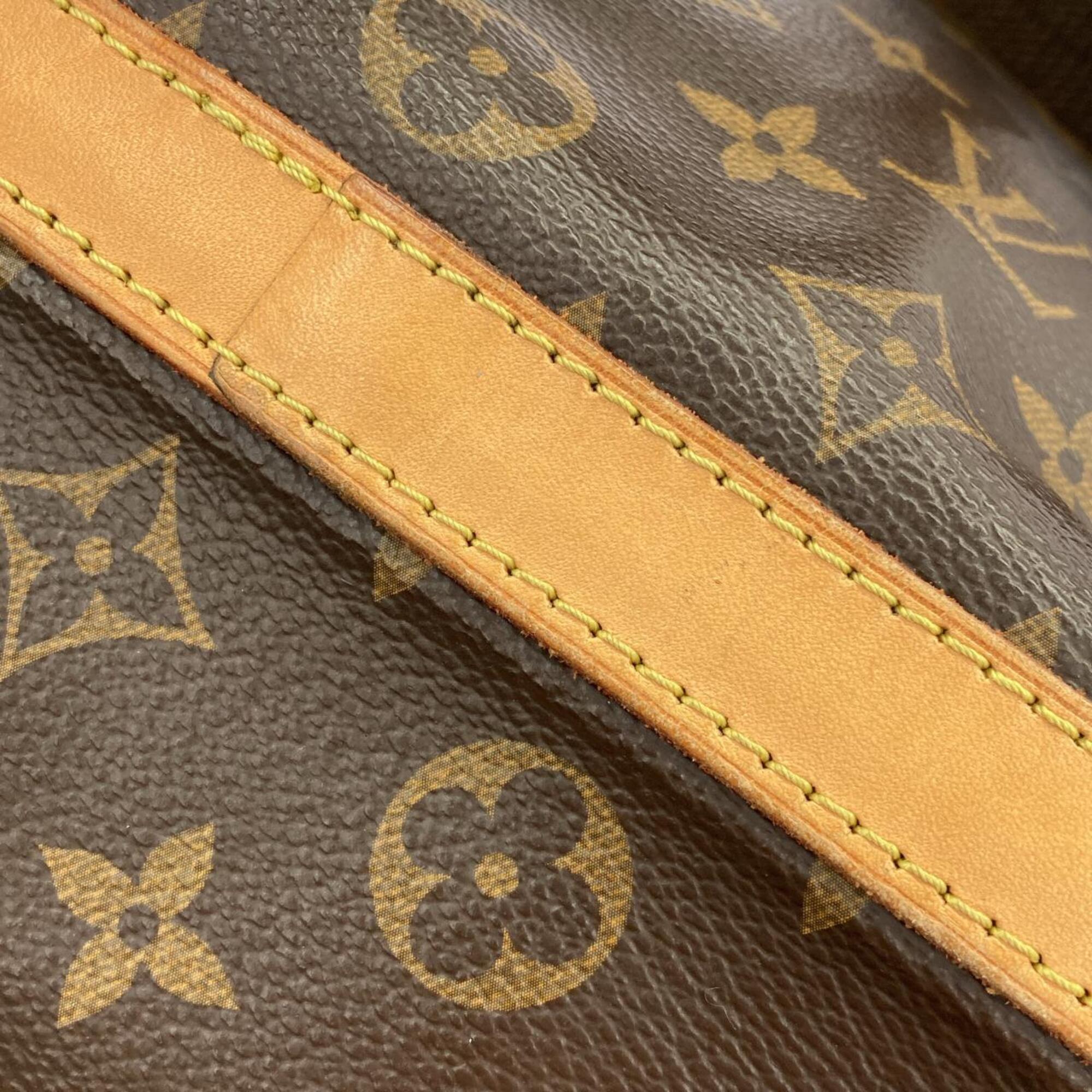 Louis Vuitton Marron Coated Canvas Backpack (Pre-Owned)