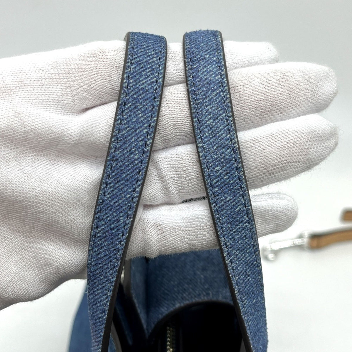 Tory Burch Blue Denim Tote Bag (Pre-Owned)