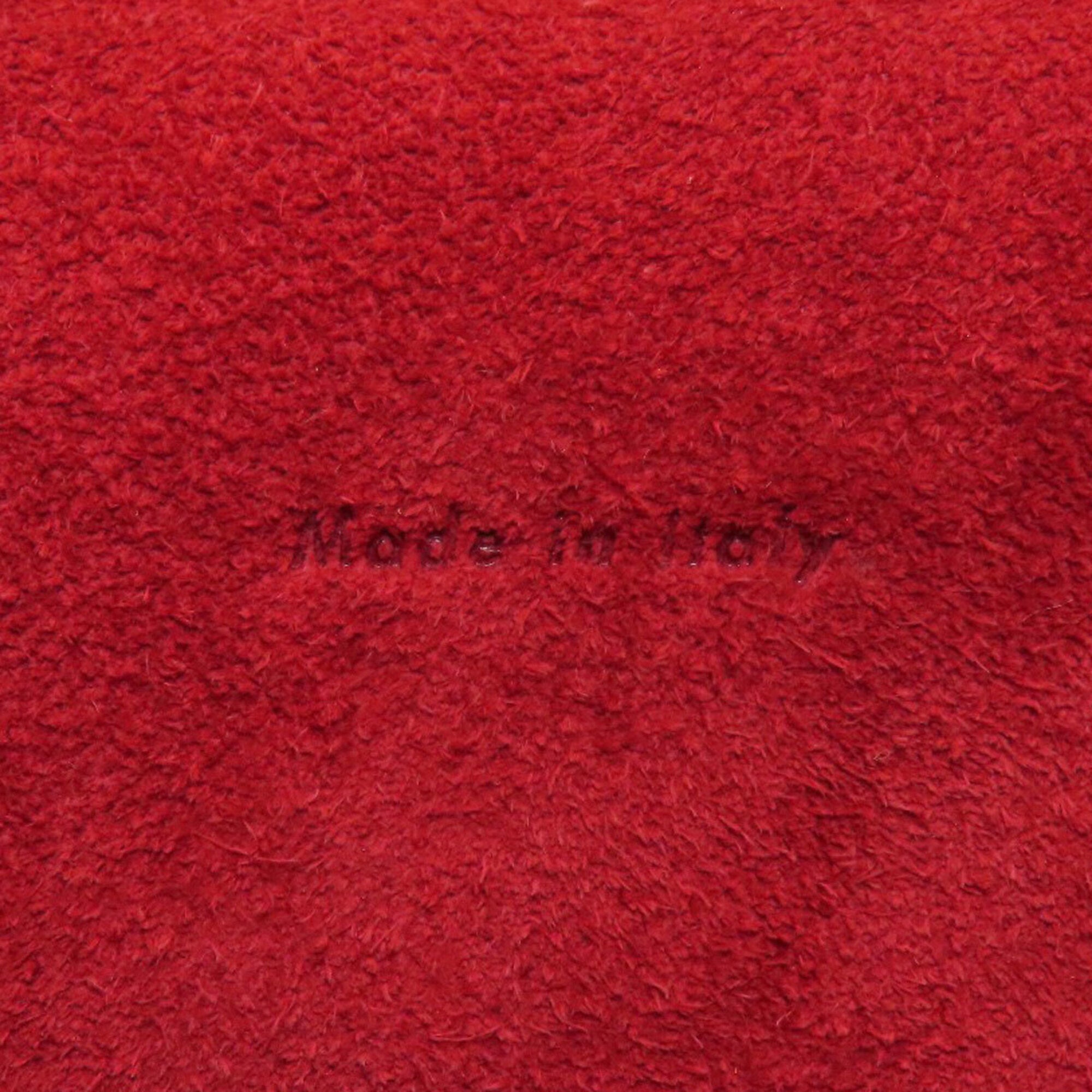 Celine Red Color Leather Handbag (Pre-Owned)
