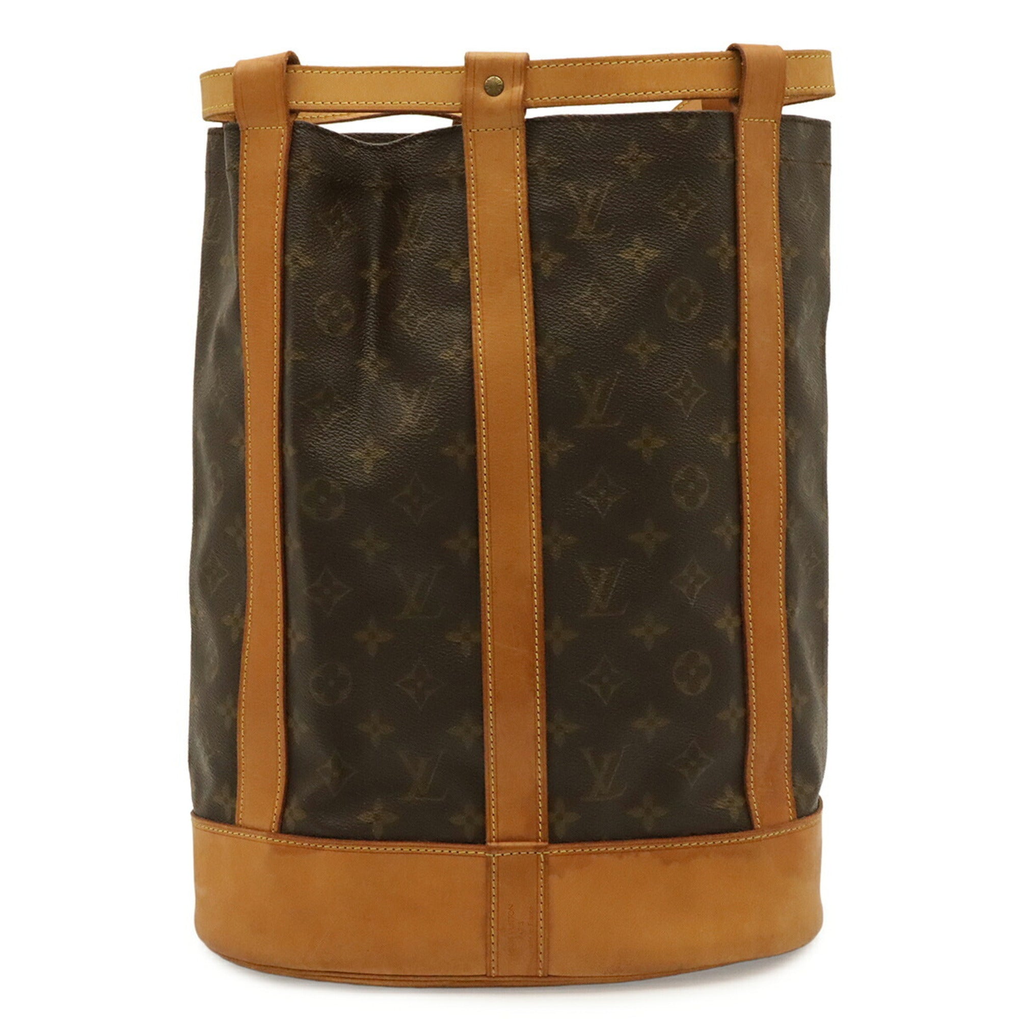 Louis Vuitton Brown Monogram Canvas Shoulder Bag (Pre-Owned)