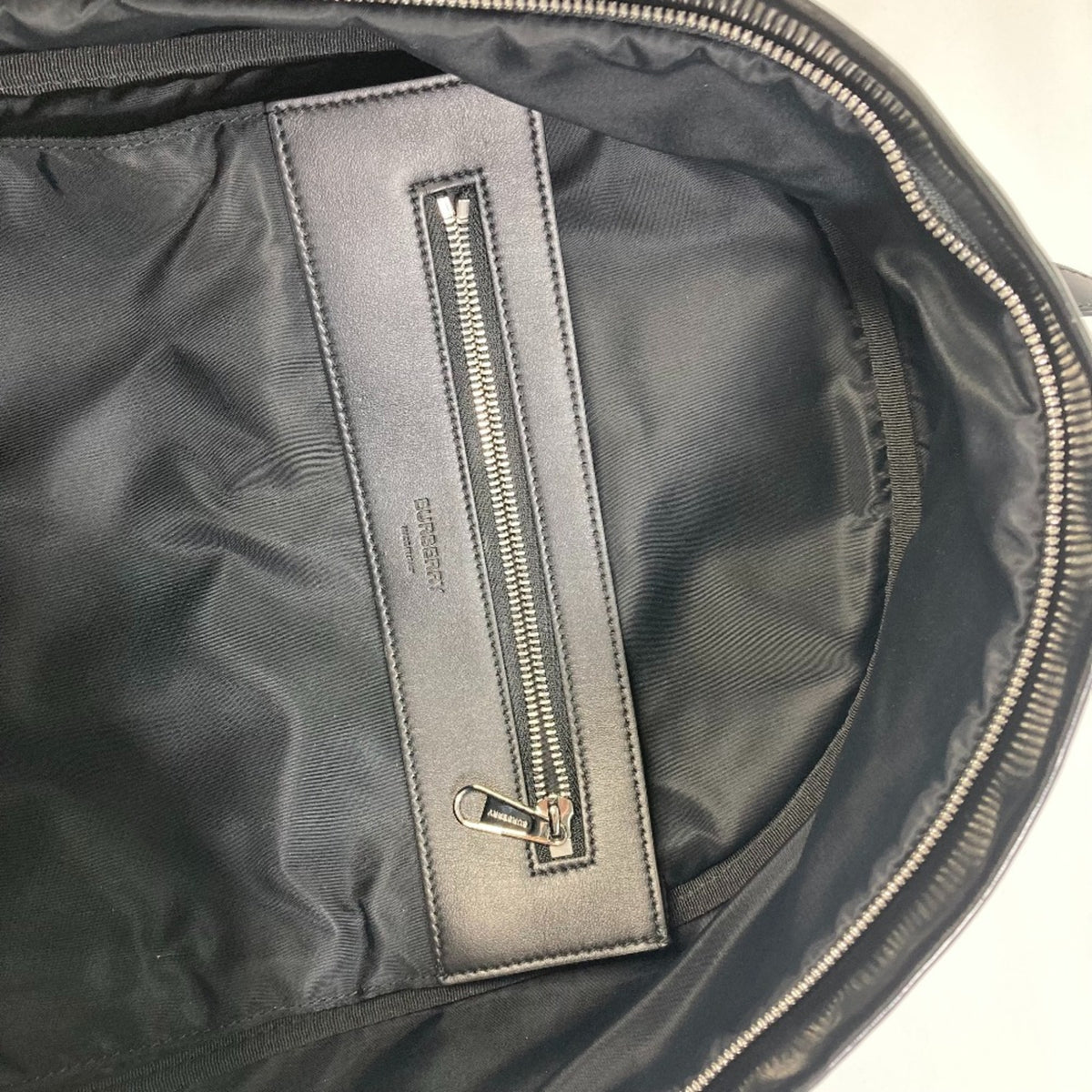 Burberry Black Cloth Backpack (Pre-Owned)
