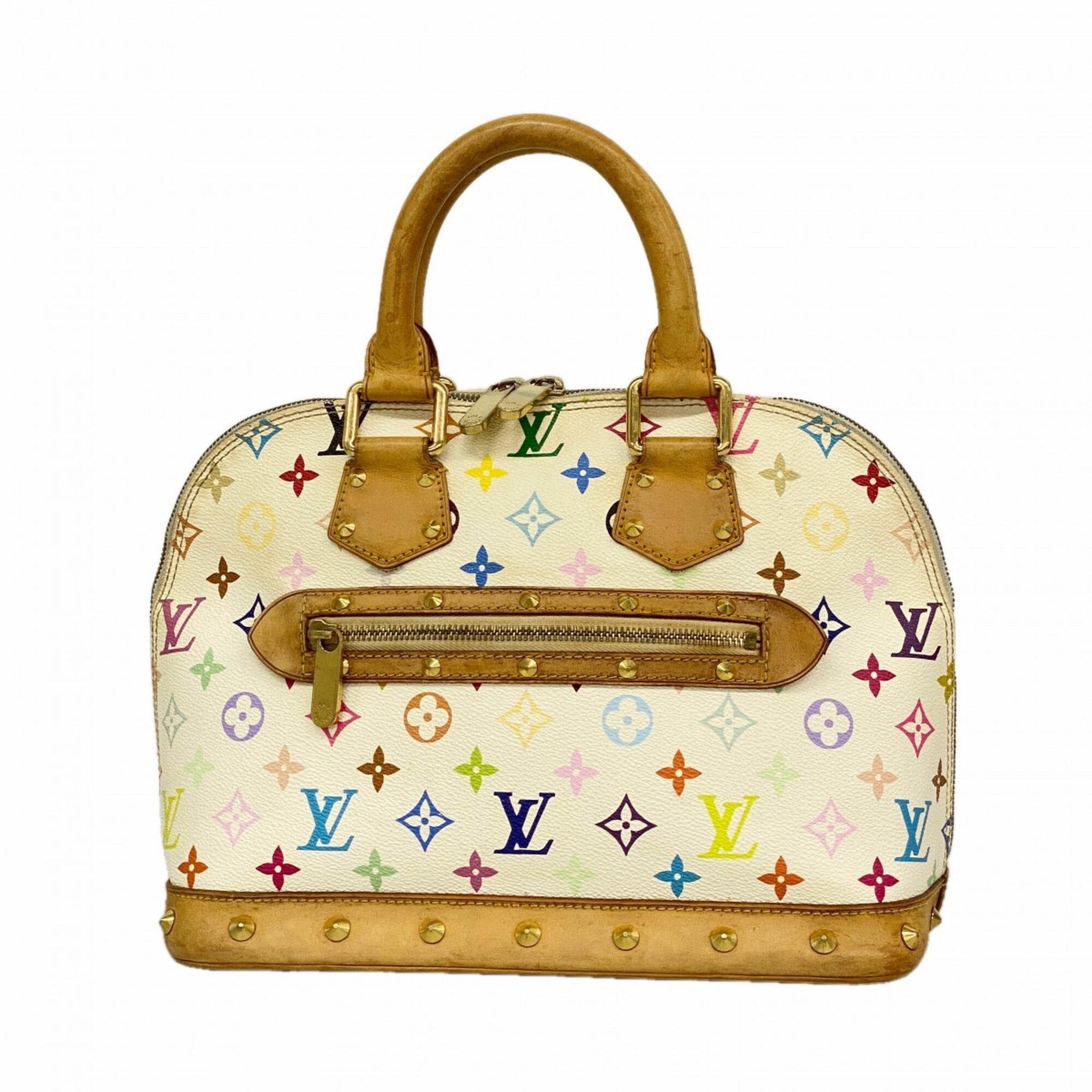 Louis Vuitton Blanc Handbag (Pre-Owned)