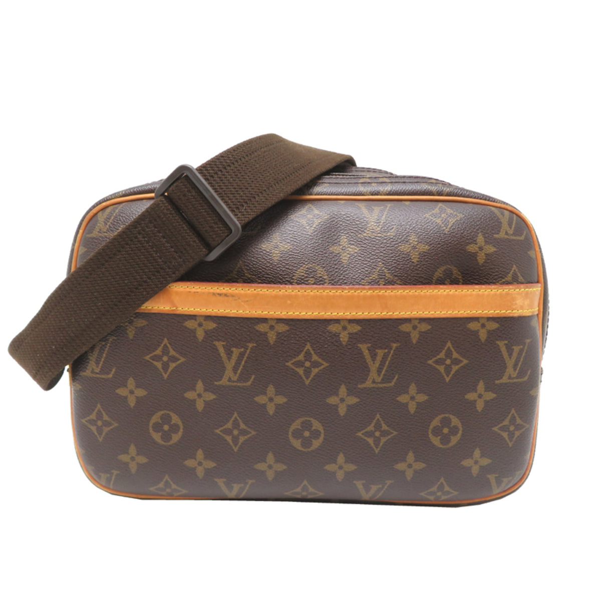 Louis Vuitton Brown Monogram Shoulder Bag (Pre-Owned)