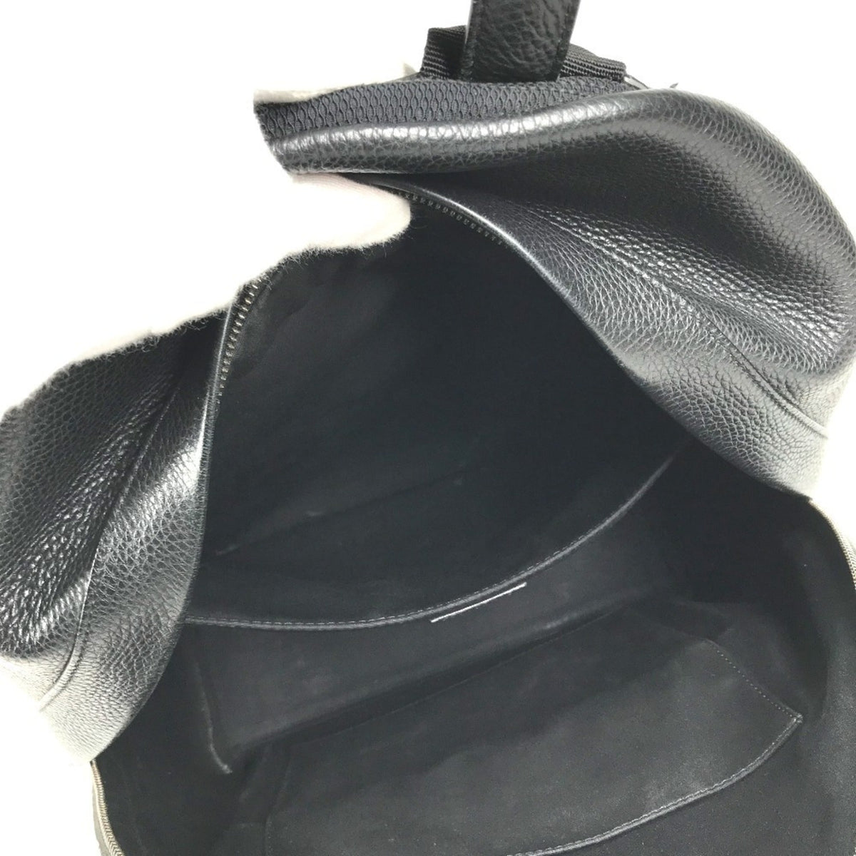 Christian Dior Black Leather Backpack (Pre-Owned)