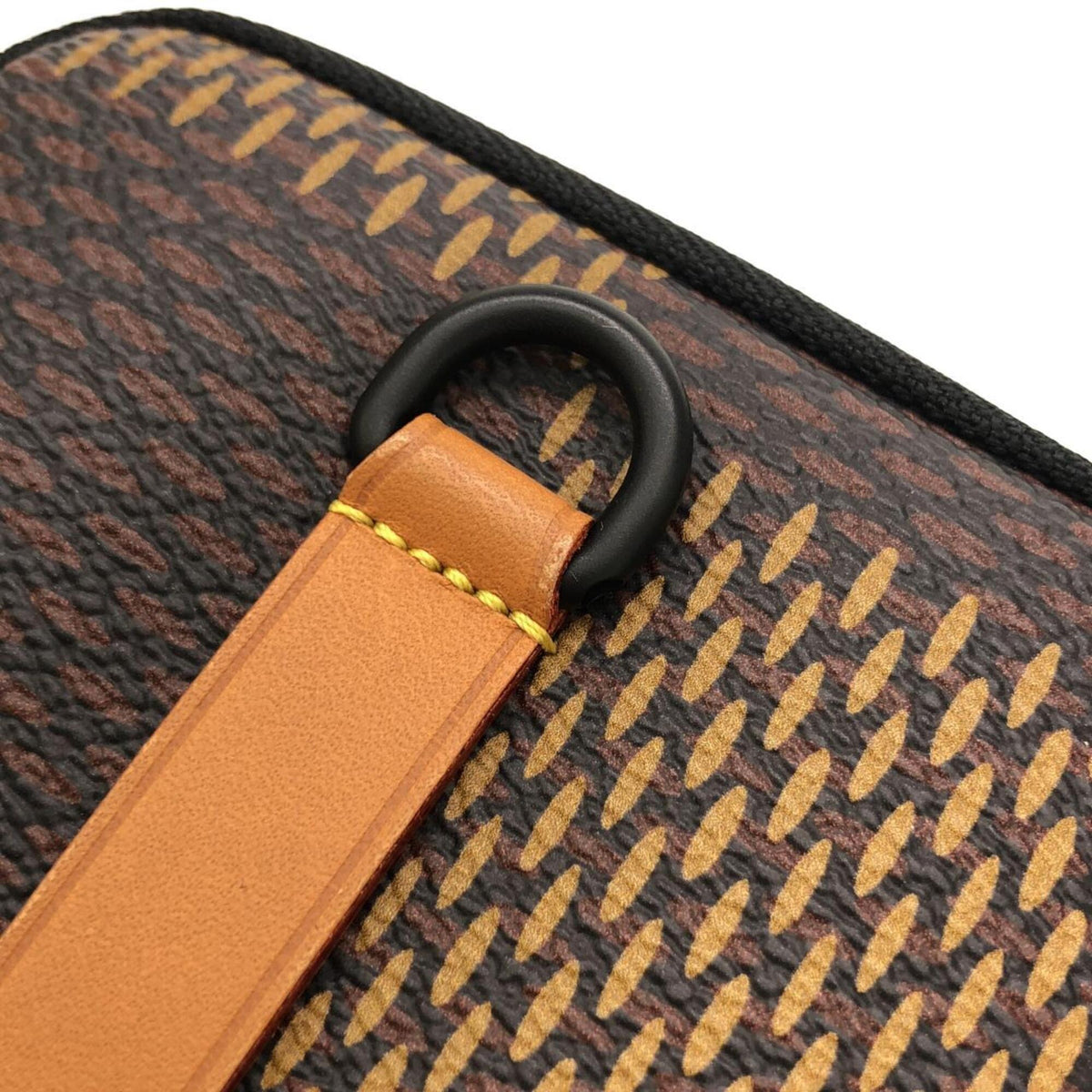 Louis Vuitton Ebene Coated Canvas Handbag Pouch Shoulder Bag (Pre-Owned)