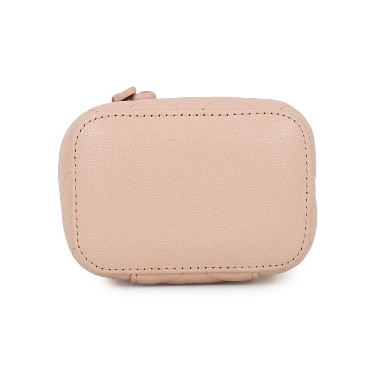 Chanel Matelasse Pink Beige Grained Calfskin Handbag Shoulder Bag (Pre-Owned)