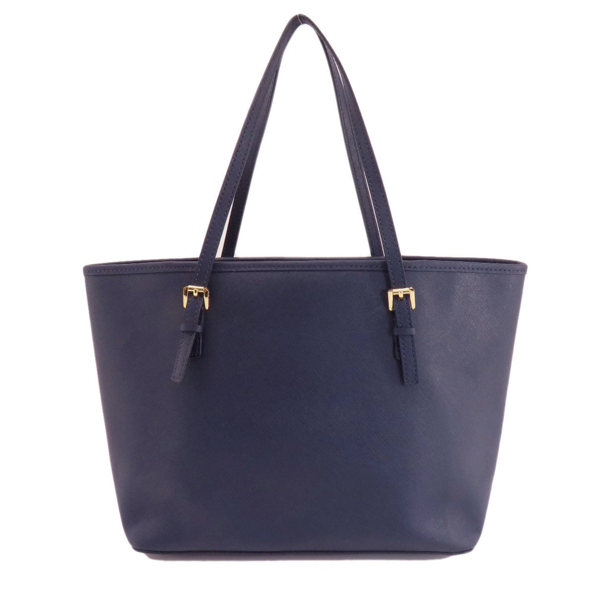 Michael Kors Navy Pvc Tote Bag (Pre-Owned)