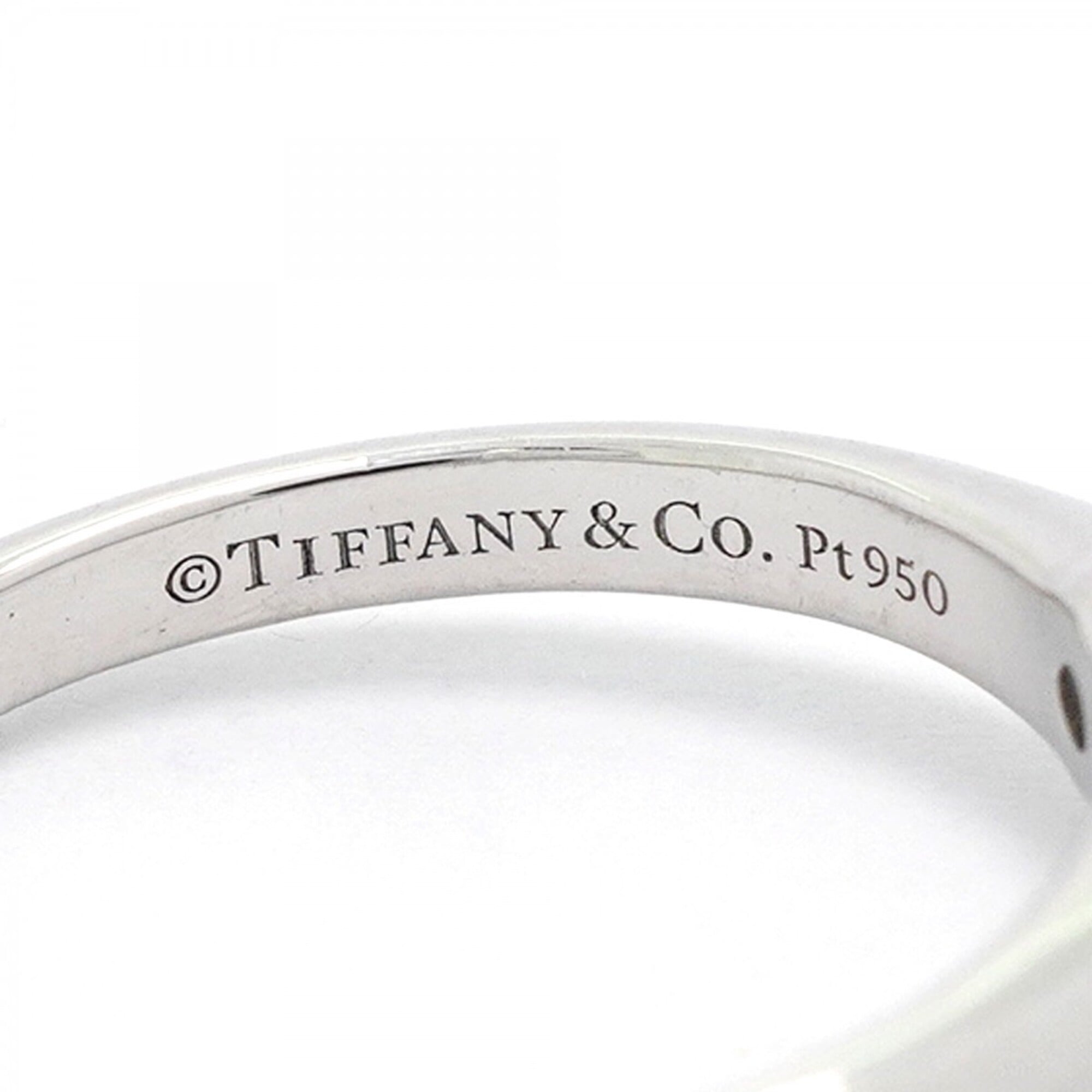 Tiffany Platinum 950 Band Ring (Pre-Owned)