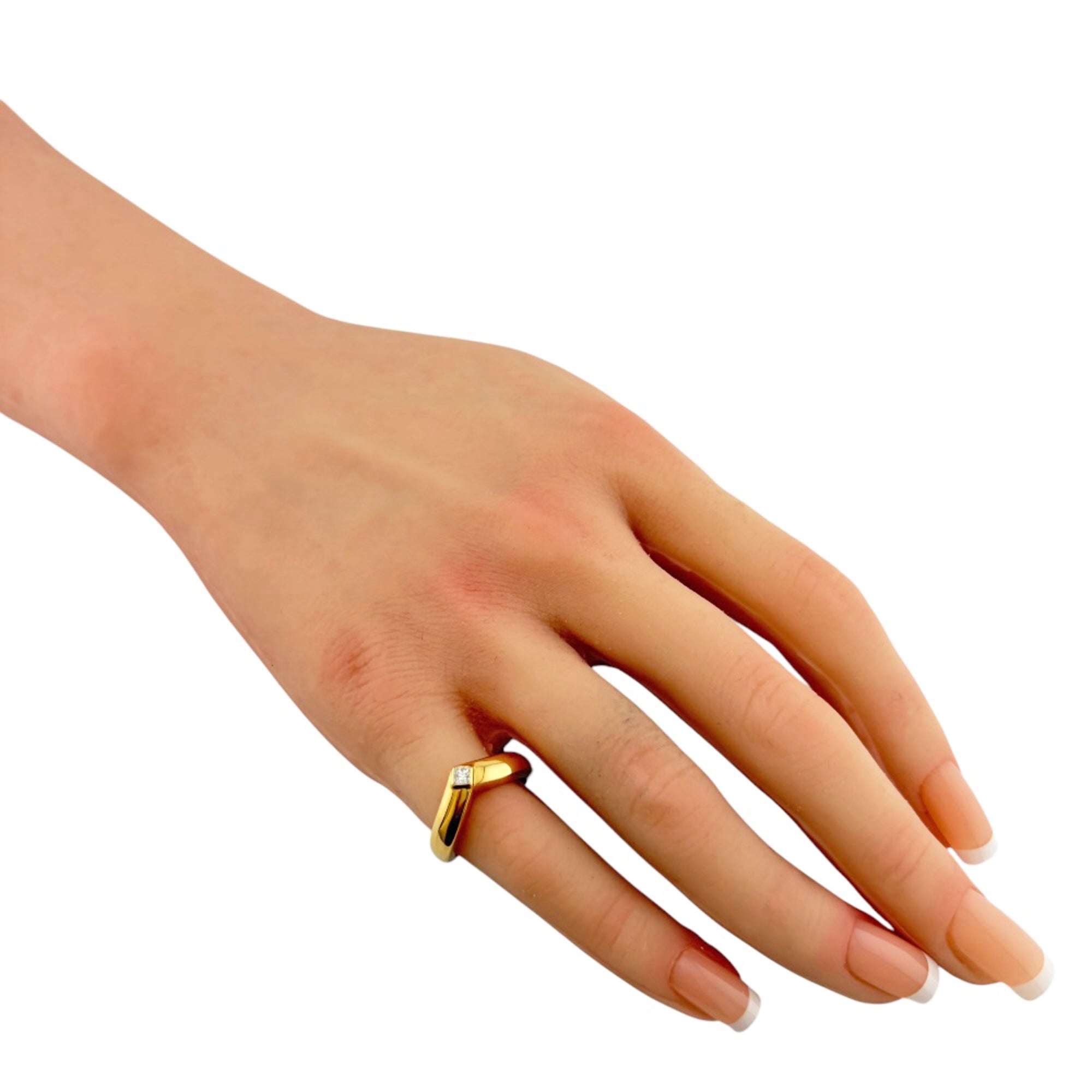 Cartier Gold Yellow Gold (18K) Band Ring (Pre-Owned)