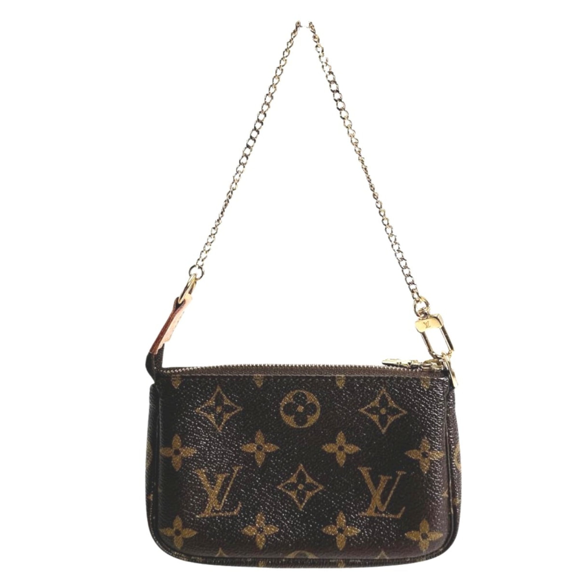 Louis Vuitton Brown Monogram Monogram Handbag Pochette Pouch (Pre-Owned)