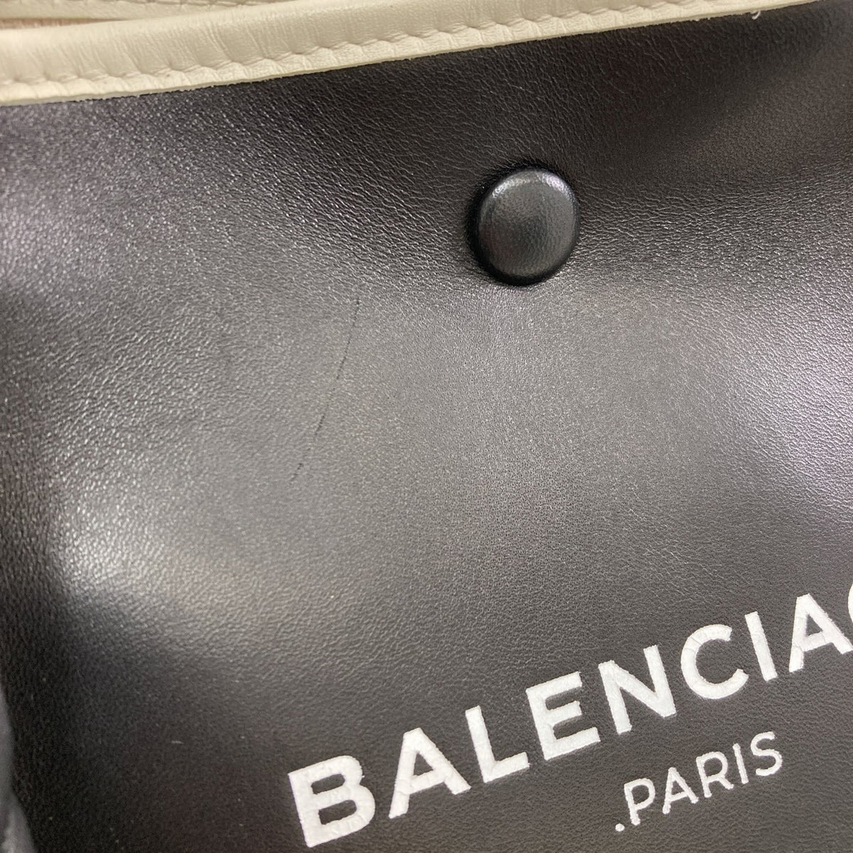 Balenciaga Black Leather Tote Bag (Pre-Owned)