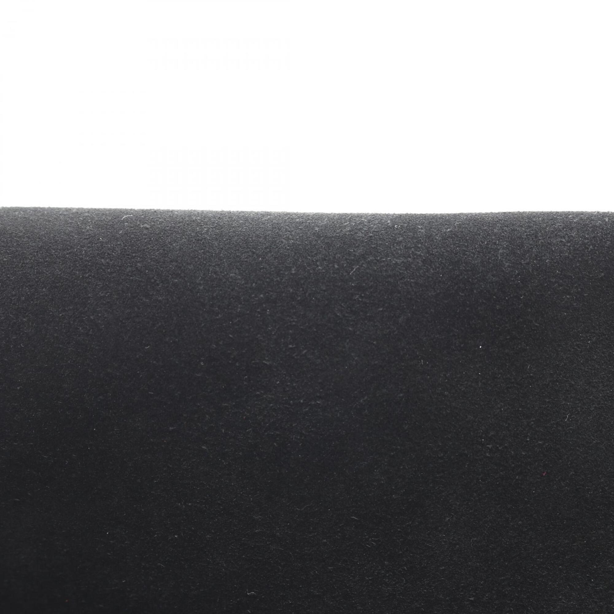 Yves Saint Laurent Black Suede Handbag Shoulder Bag (Pre-Owned)