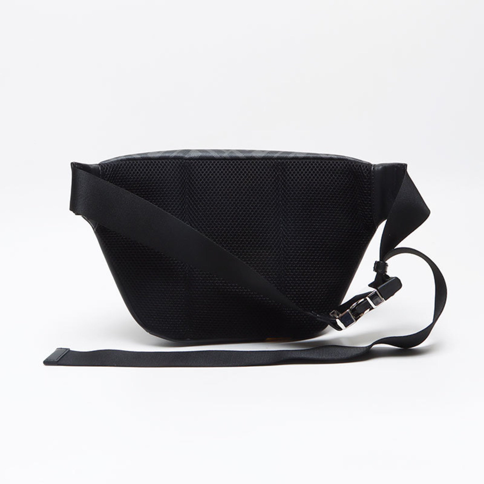 Fendi Zucchino Gray Shoulder Bag (Pre-Owned)