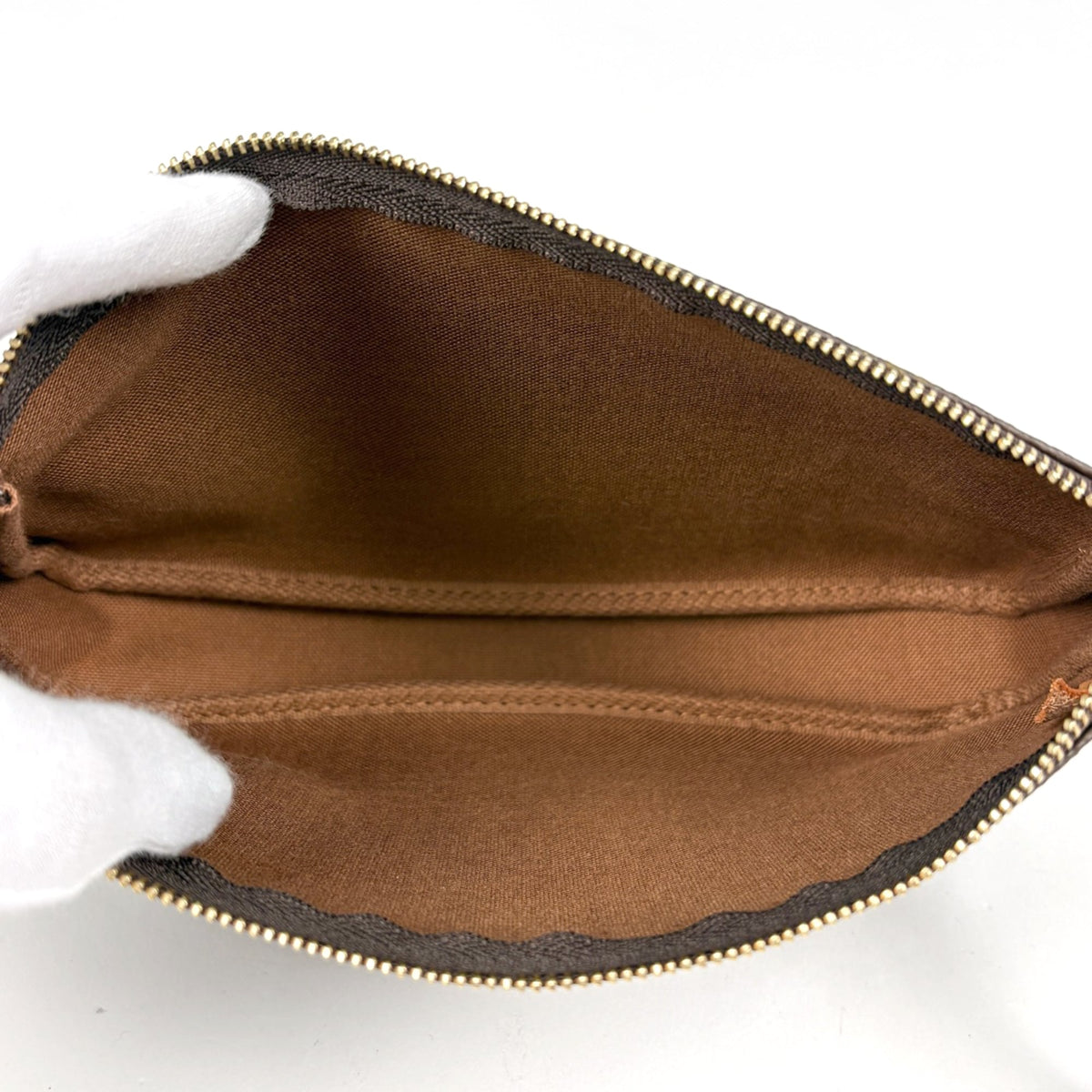 Louis Vuitton Brown Monogram Pochette (Pre-Owned)