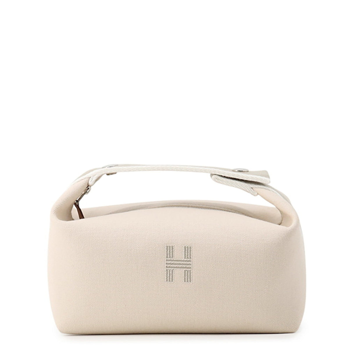 Hermes Natural Canvas Handbag Pouch (Pre-Owned)