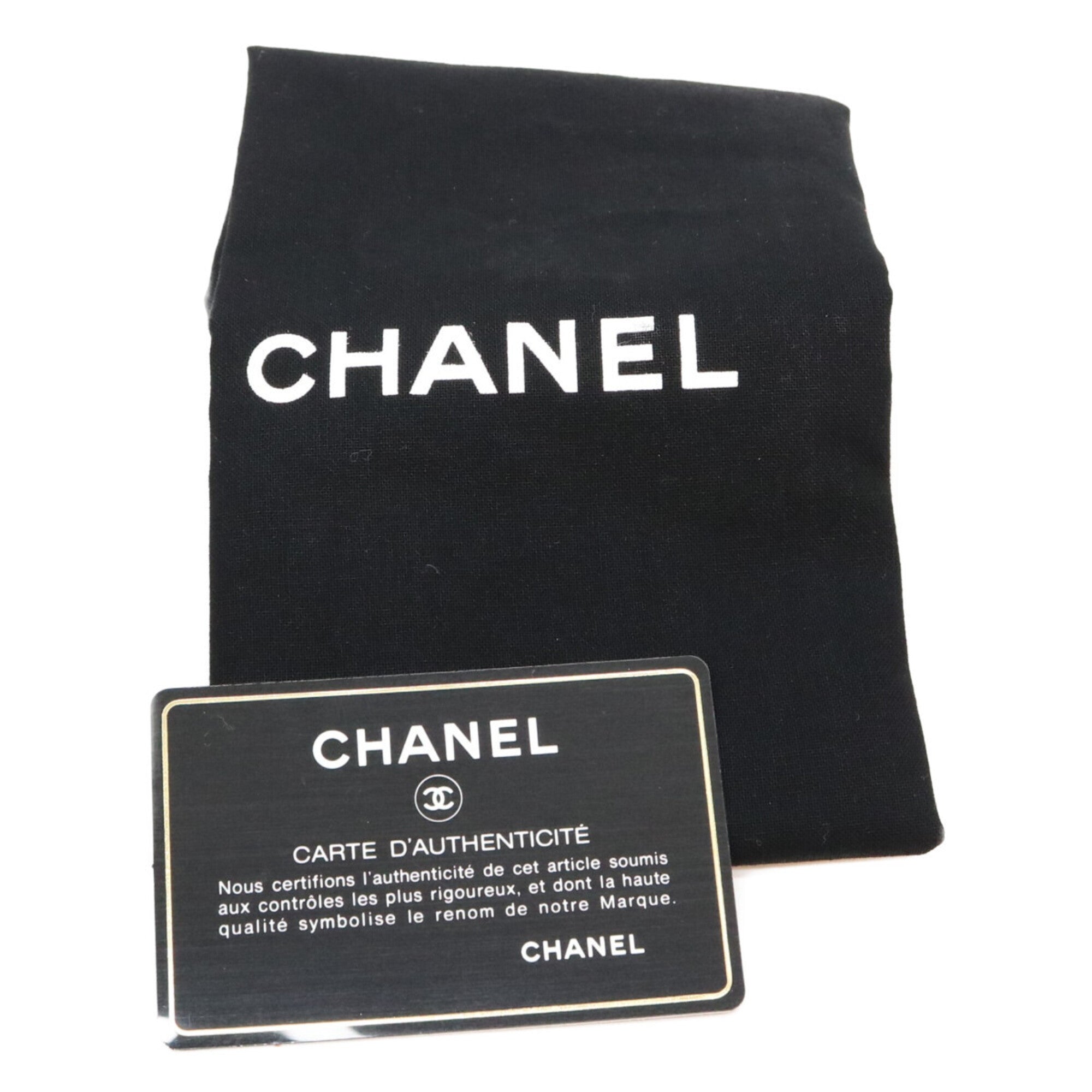 Chanel Navy Cotton Shoulder Bag (Pre-Owned)