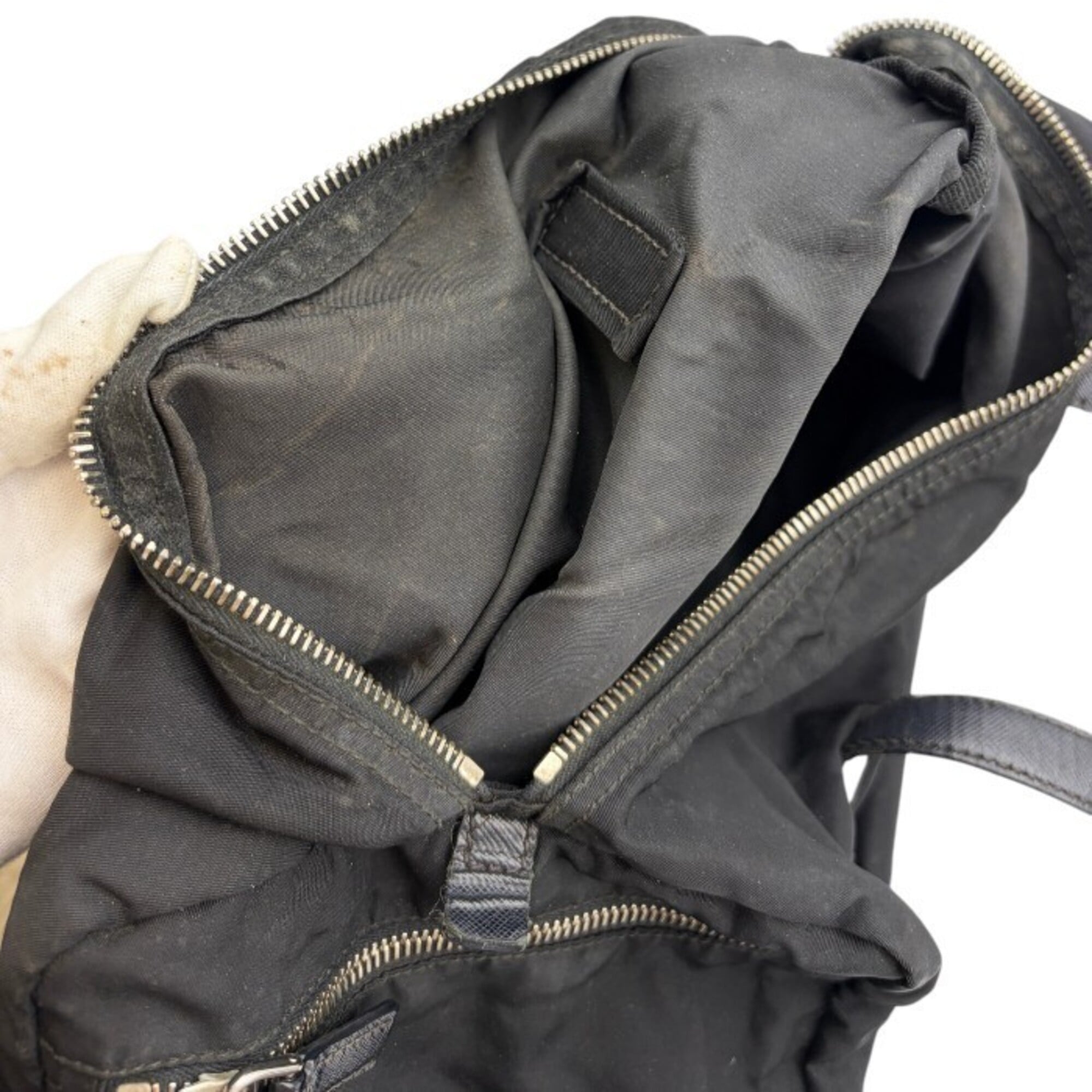 Prada Black Boston Bag (Pre-Owned)