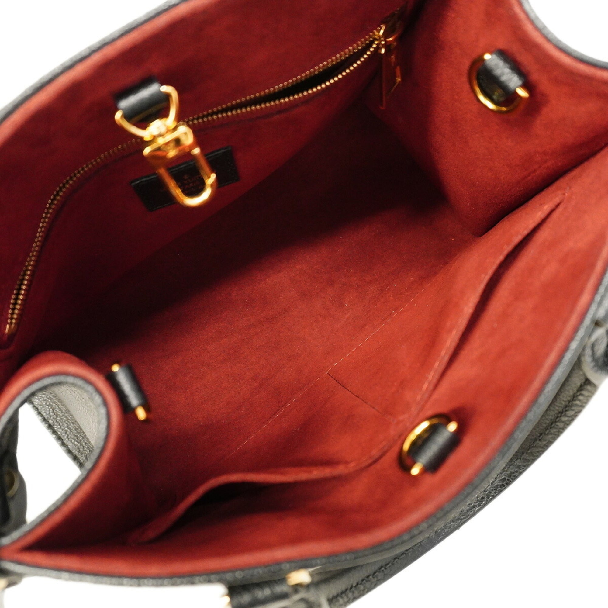 Louis Vuitton Beige Black Handbag (Pre-Owned)