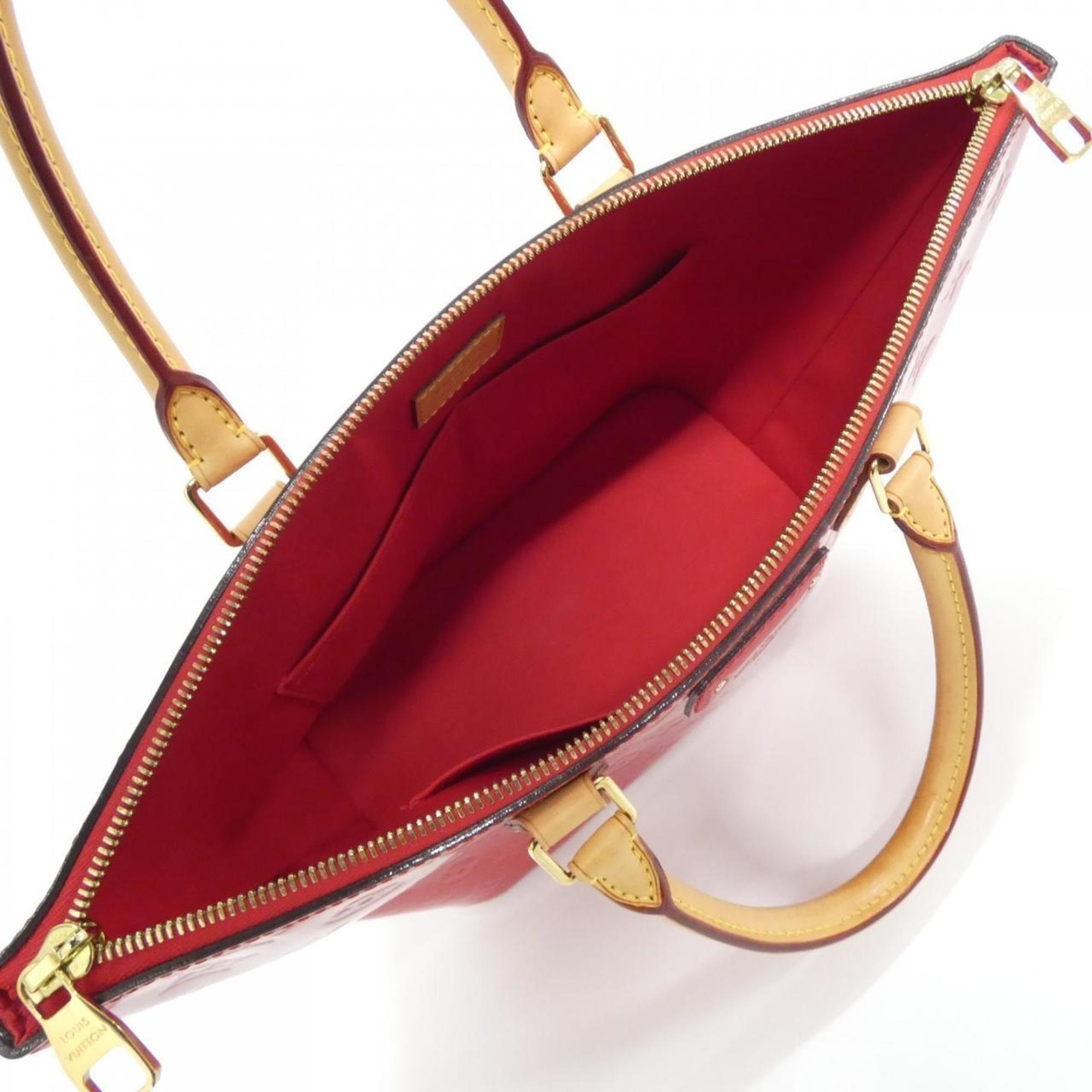 Louis Vuitton Cerise Red Color Leather Handbag (Pre-Owned)