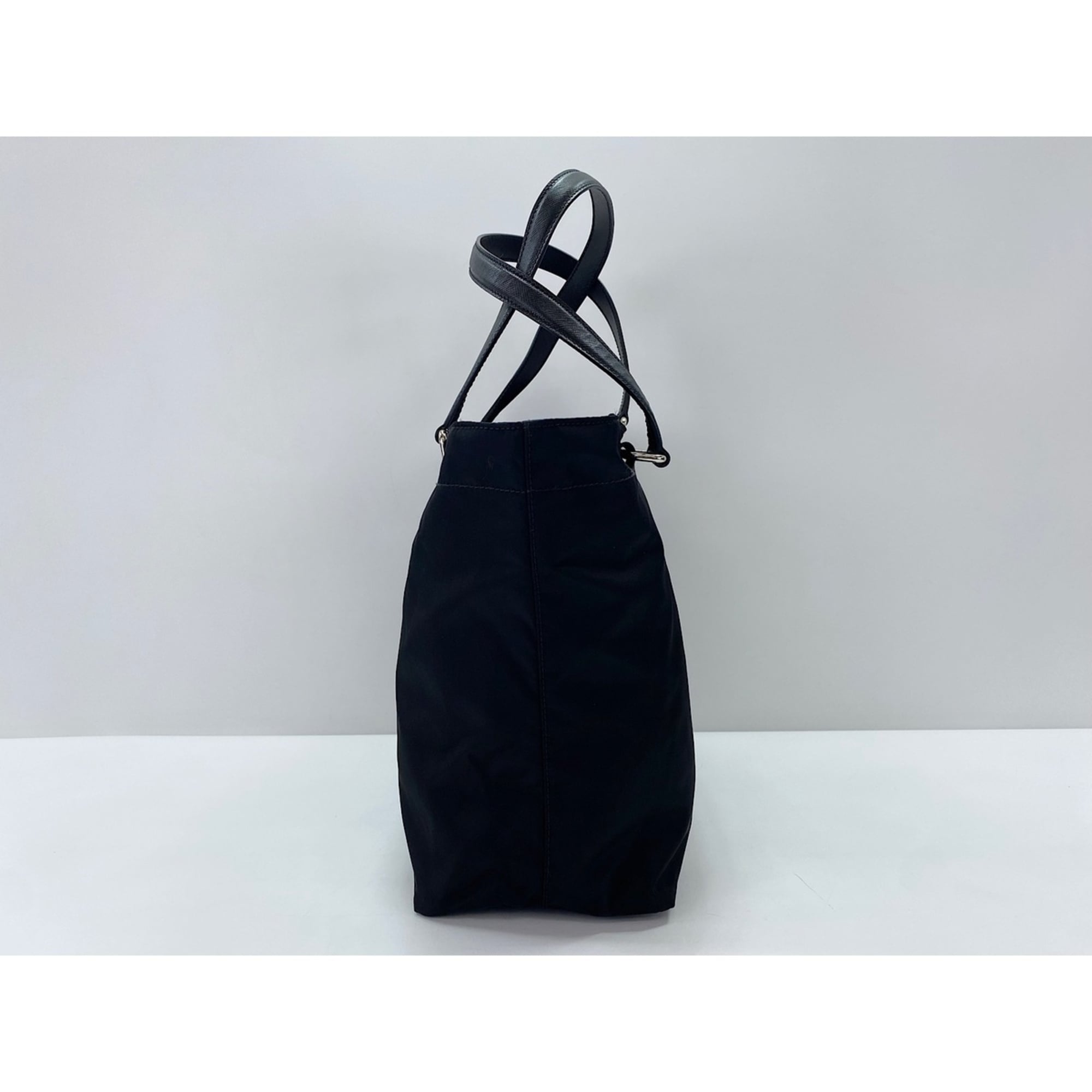 Prada Black Nylon Tote Bag (Pre-Owned)