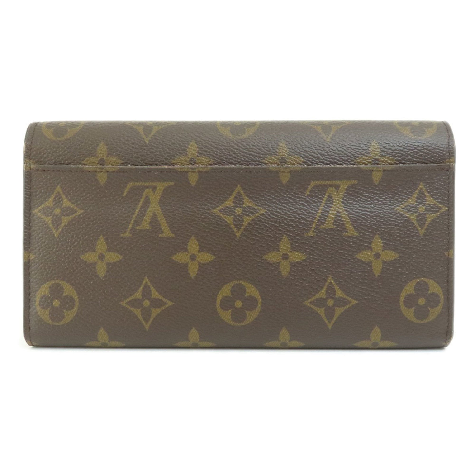Louis Vuitton Coquelicots Monogram Monogram Long Wallet (Bi-Fold) (Pre-Owned)
