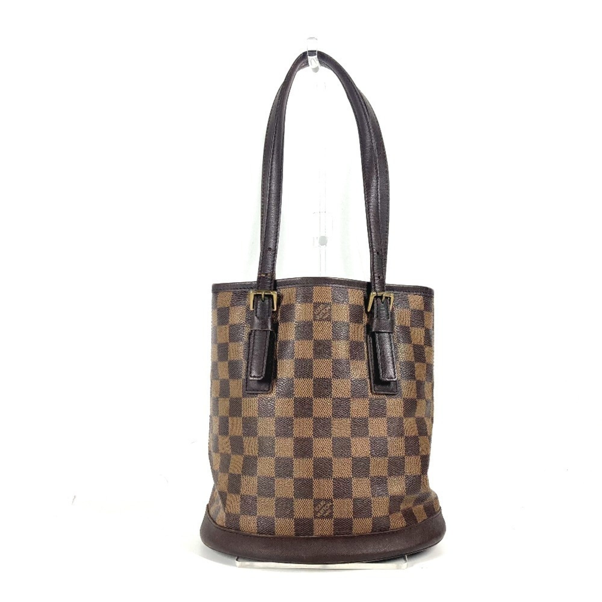 Louis Vuitton Brown Damier Canvas Ebene Damier Canvas Shoulder Bag Tote Bag (Pre-Owned)