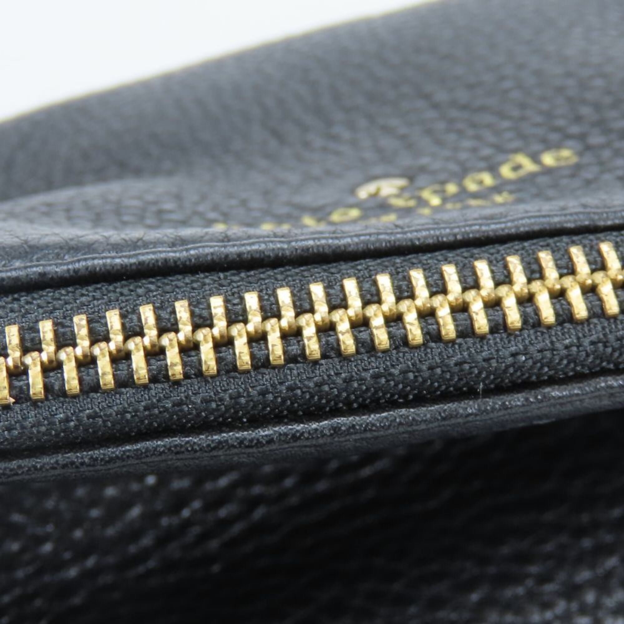 Kate Spade Black Leather Handbag (Pre-Owned)