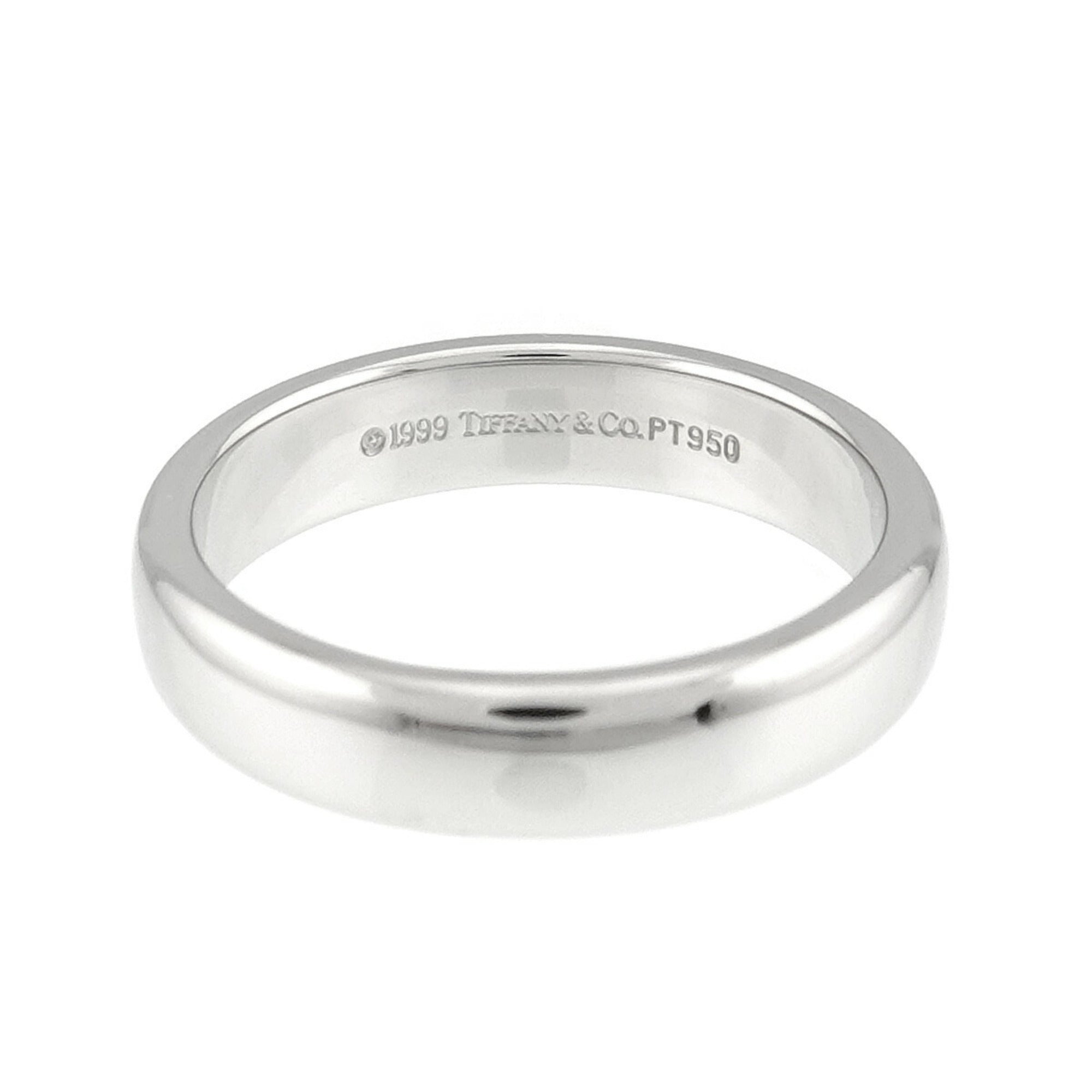 Tiffany Platinum 950 Band Ring (Pre-Owned)