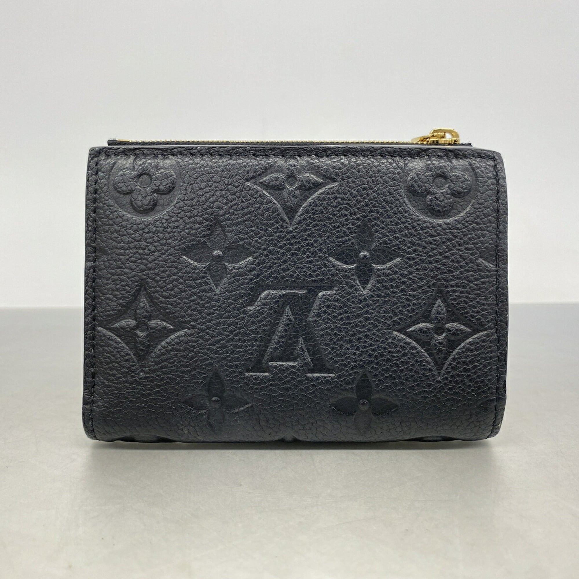 Louis Vuitton Noir Wallet (Bi-Fold) (Pre-Owned)
