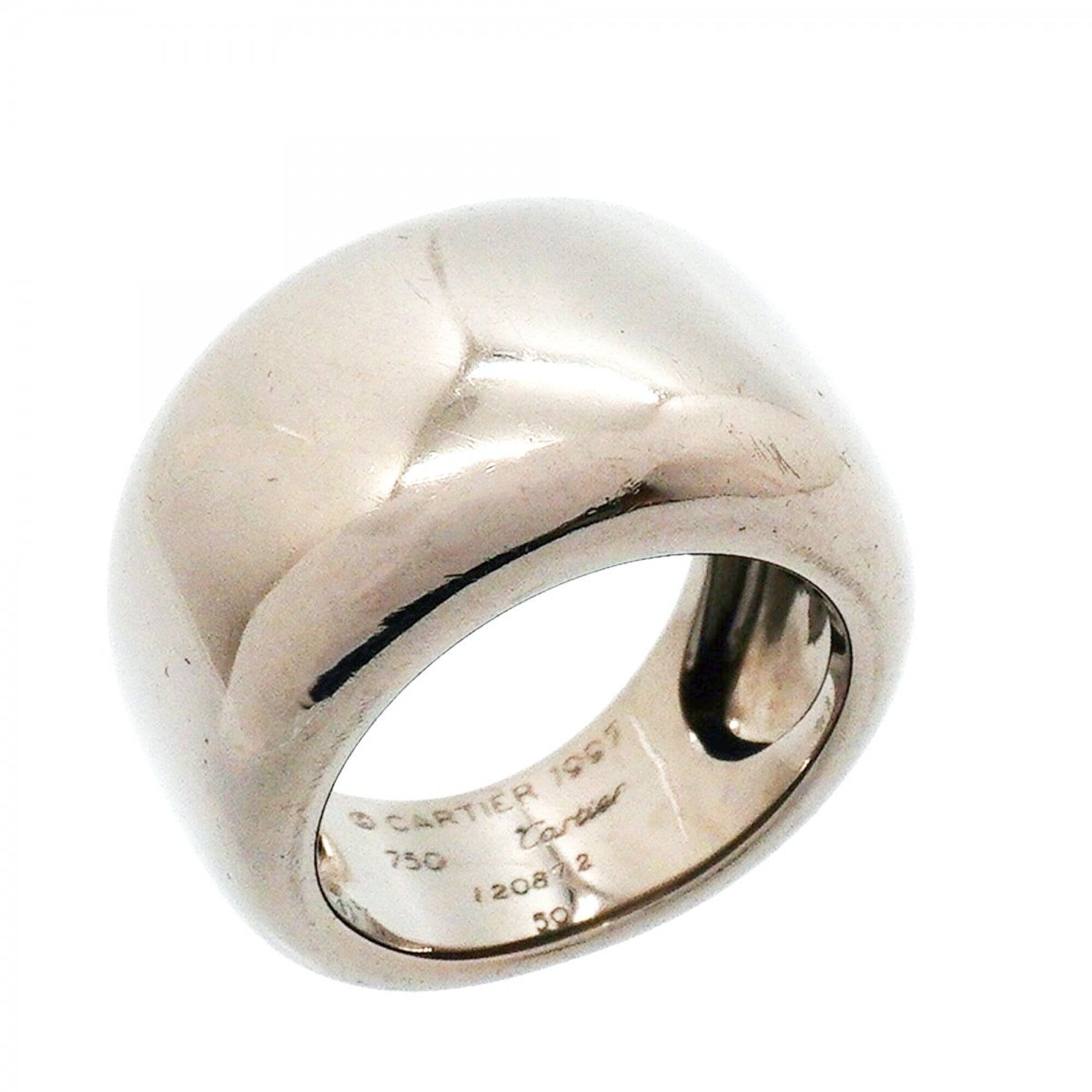 Cartier White Gold (18K) Band Ring (Pre-Owned)