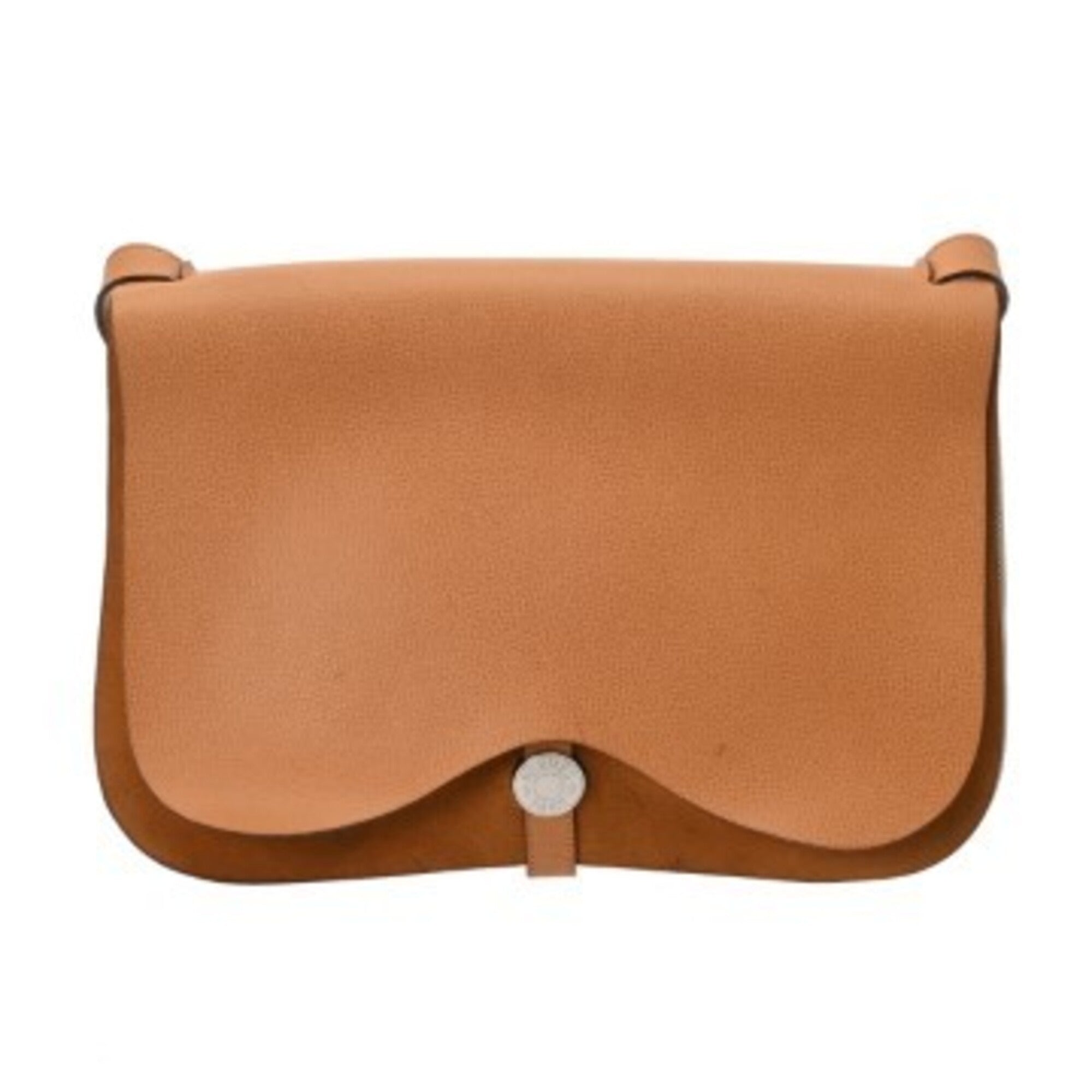 Hermes Ecru Natural Toile H Shoulder Bag (Pre-Owned)