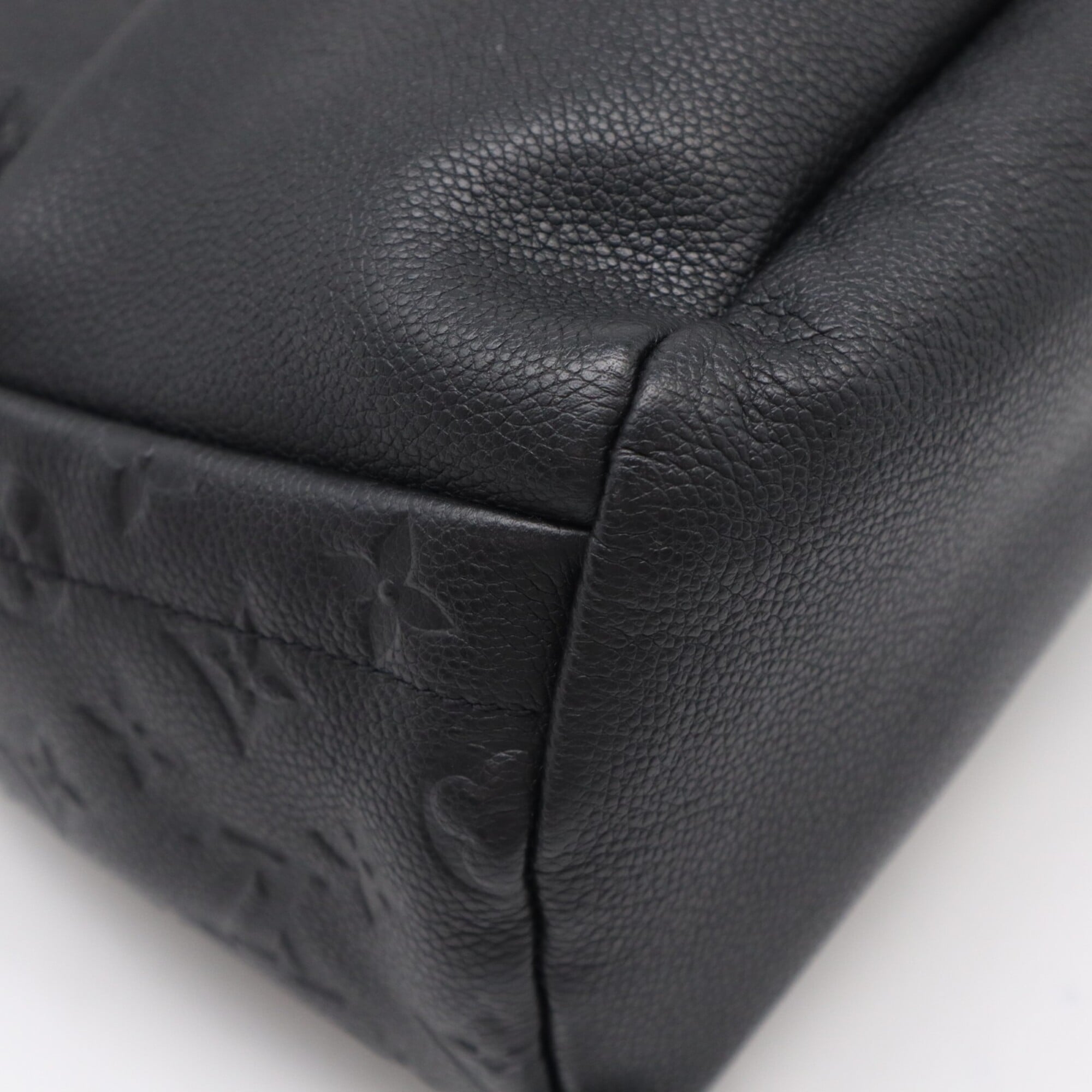 Louis Vuitton Monogram Empreinte Black Leather Backpack (Pre-Owned)