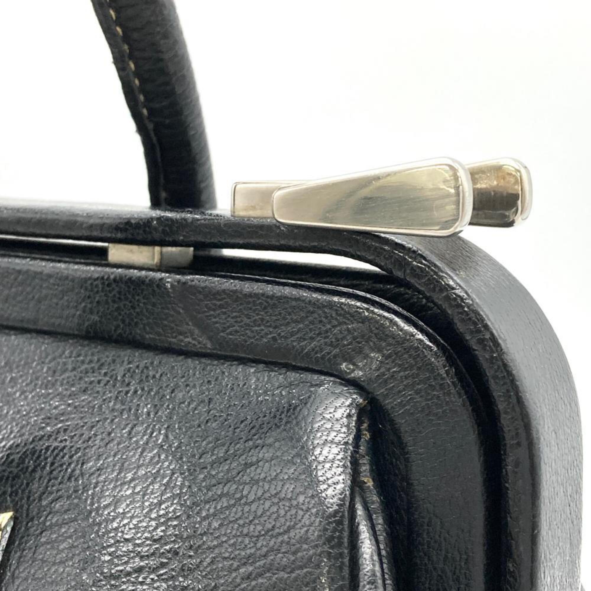 Prada Black Leather Handbag (Pre-Owned)